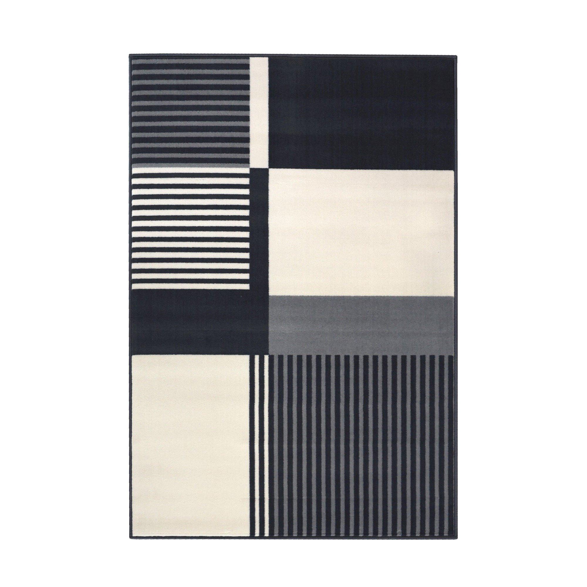 Grey - Homemaker - Maestro Barcode Rug - 4