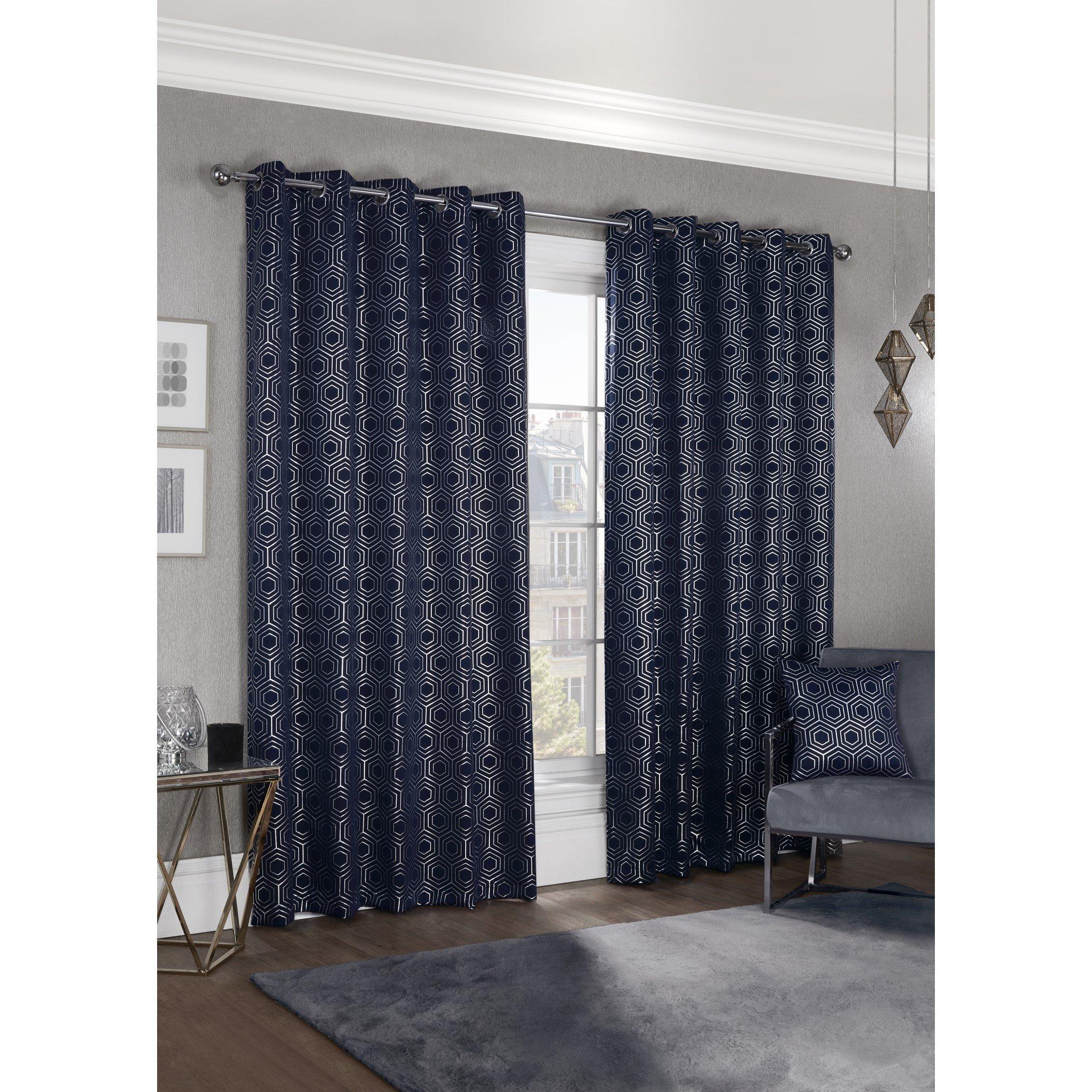 Hartford - Woven Thermal Blackout Eyelet Curtains