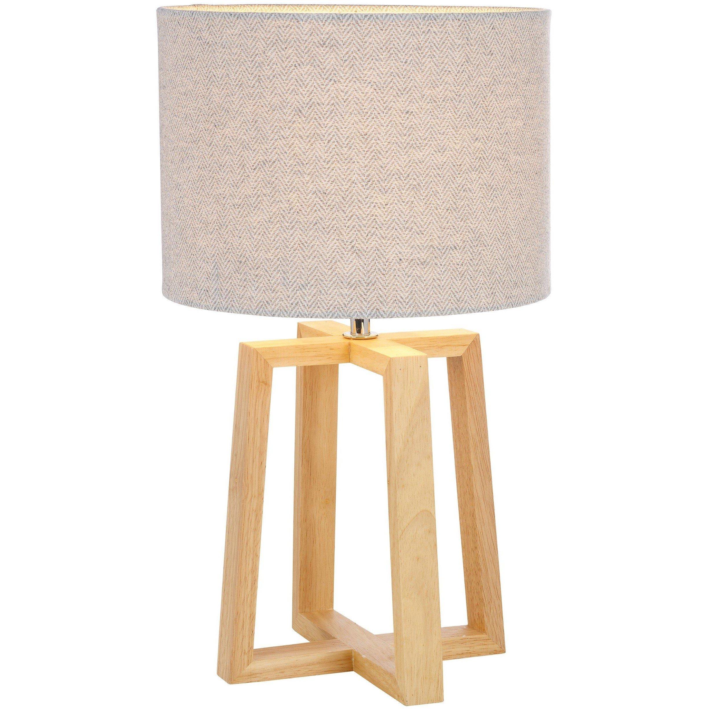 Natural - K Living - Barnard Table Lamp - 1