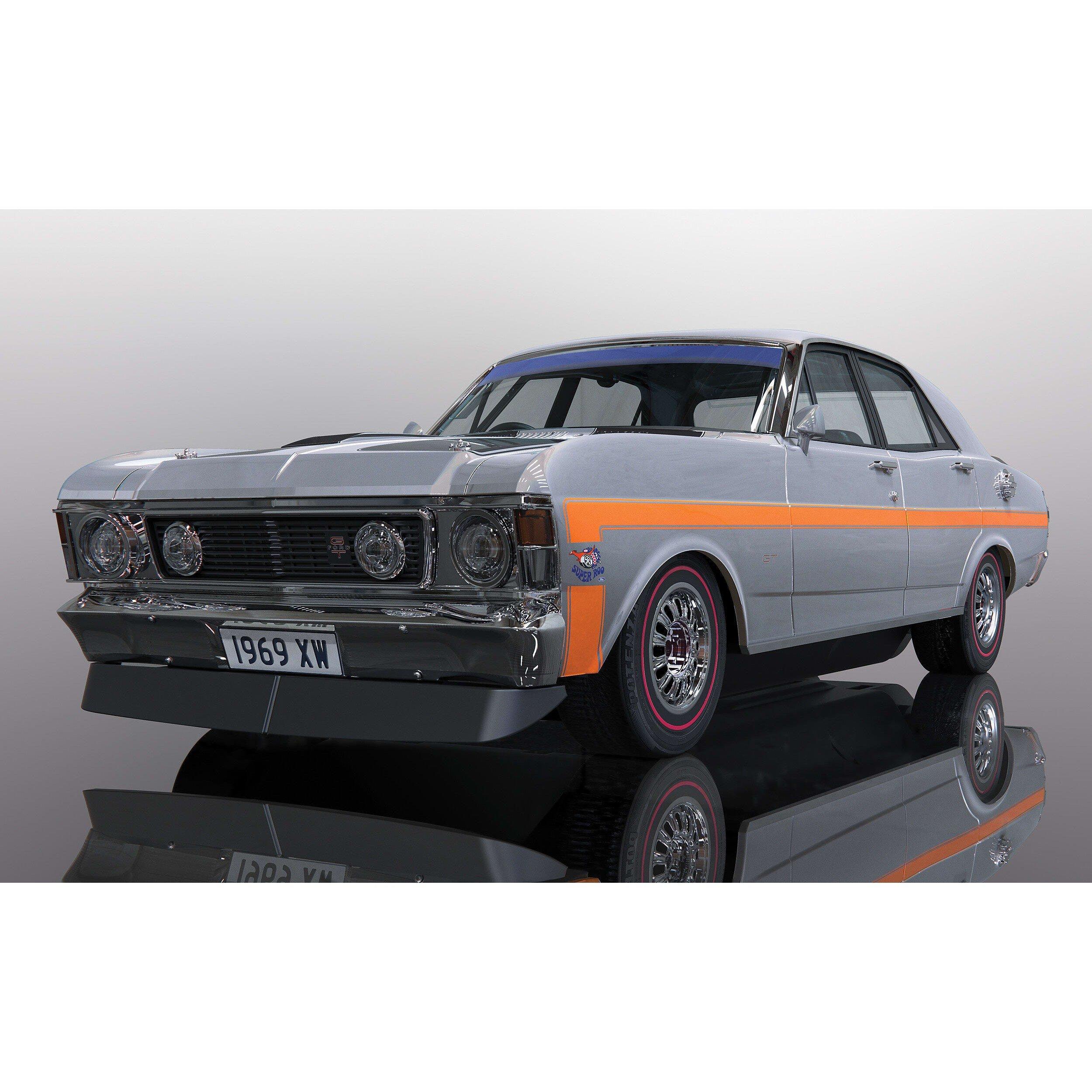 Varer - Scalextric - Ford XW Falcon Silver Fox - 4