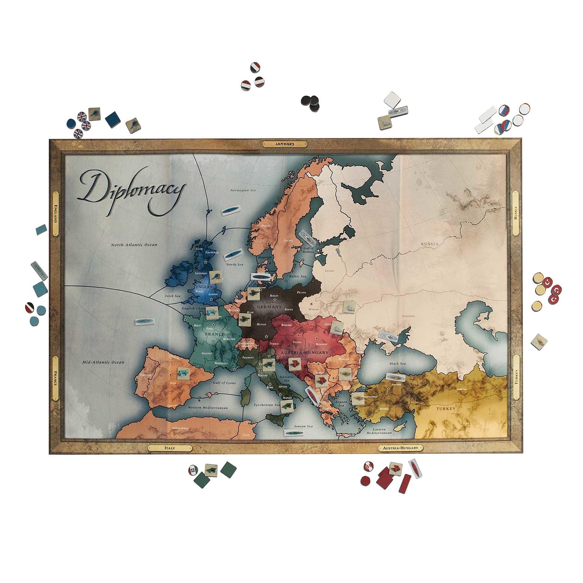 Merchandise - Hasbro - Avalon Hill Diplomacy - 5