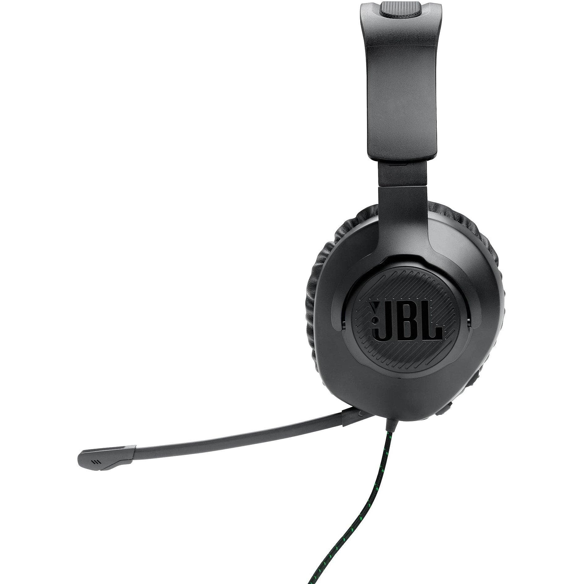Black - JBL - Quantum 100 Gaming Headset - Xbox - 6