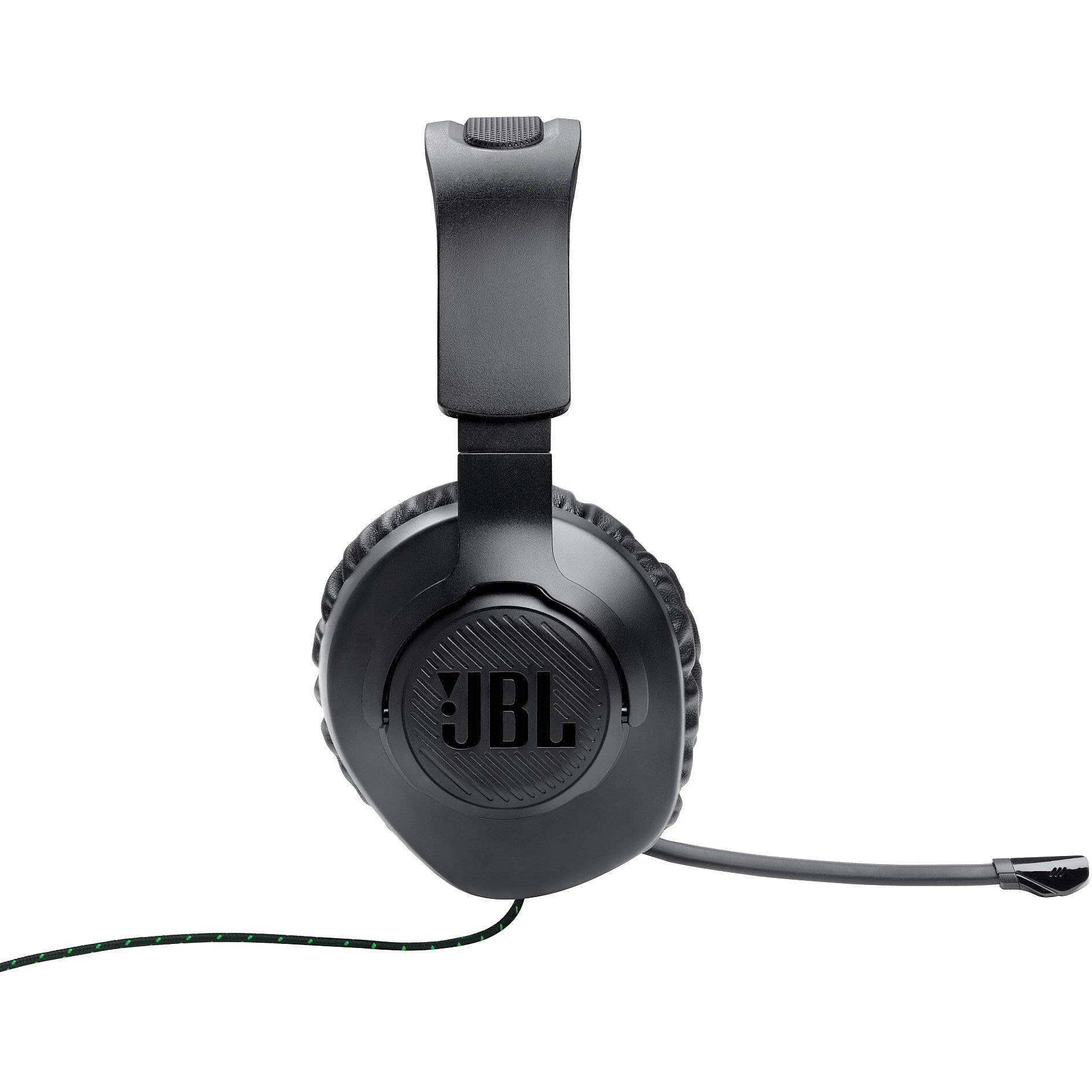 Black - JBL - Quantum 100 Gaming Headset - Xbox - 7