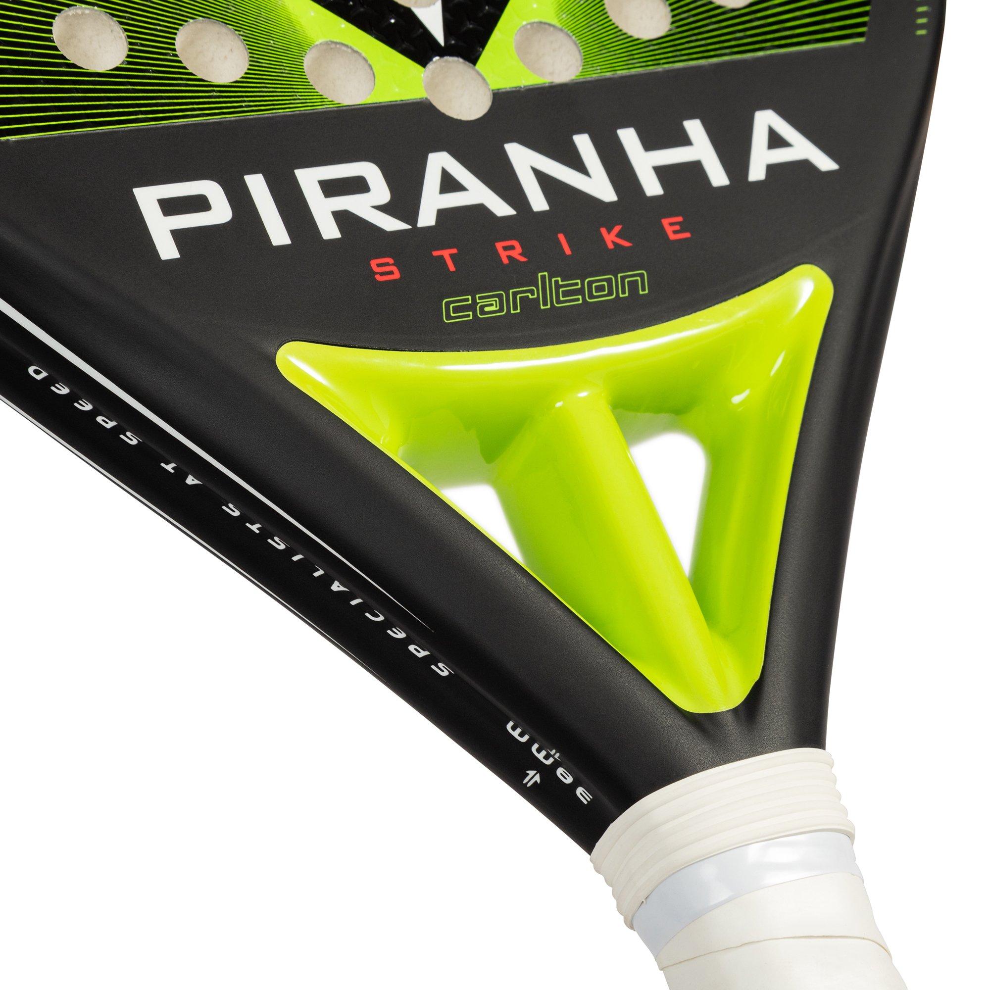 Sort/Grøn - Carlton - Piranha Strike Padel Racket - 7