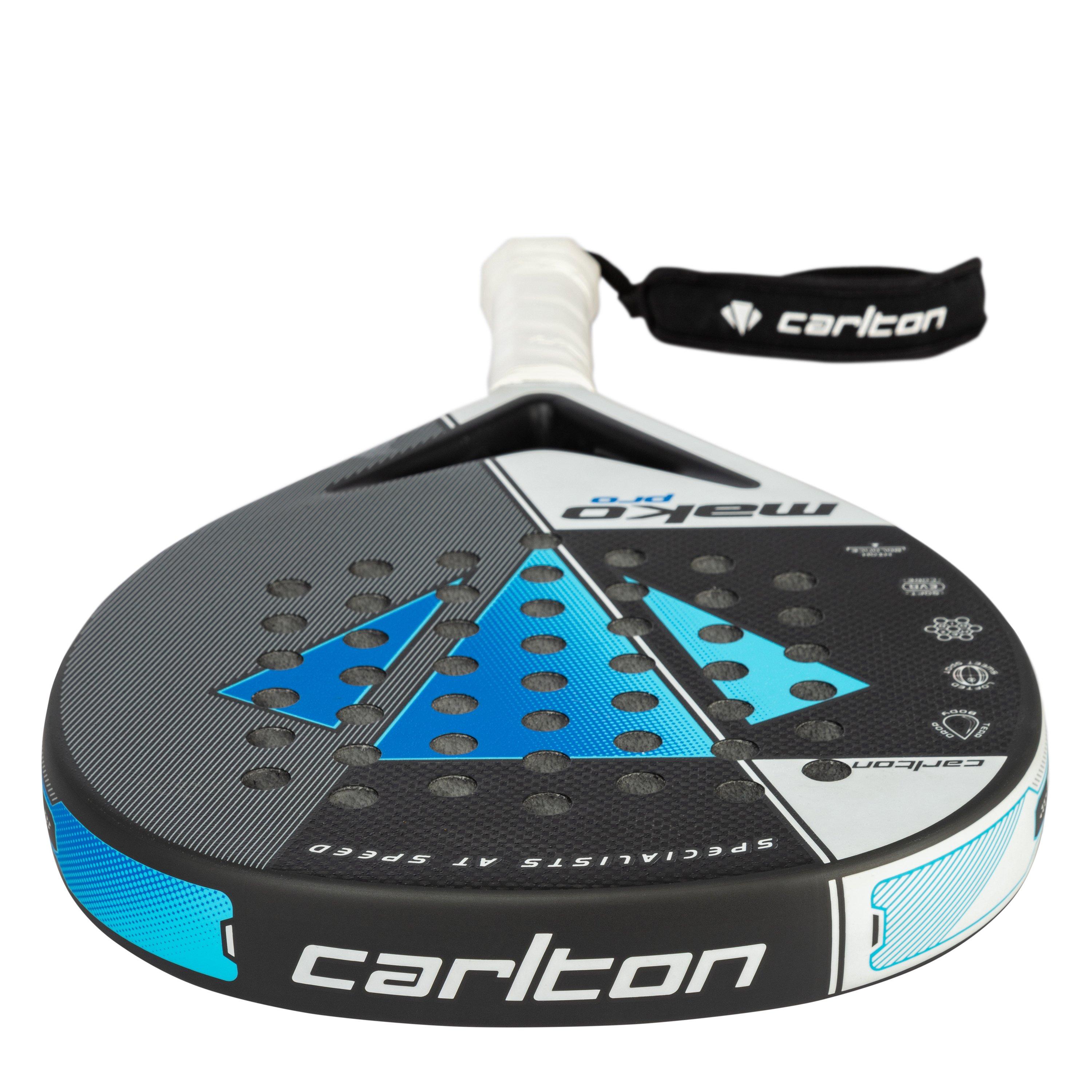 Bianco/Azzurro - Carlton - Mako Pro Padel Racket - 5