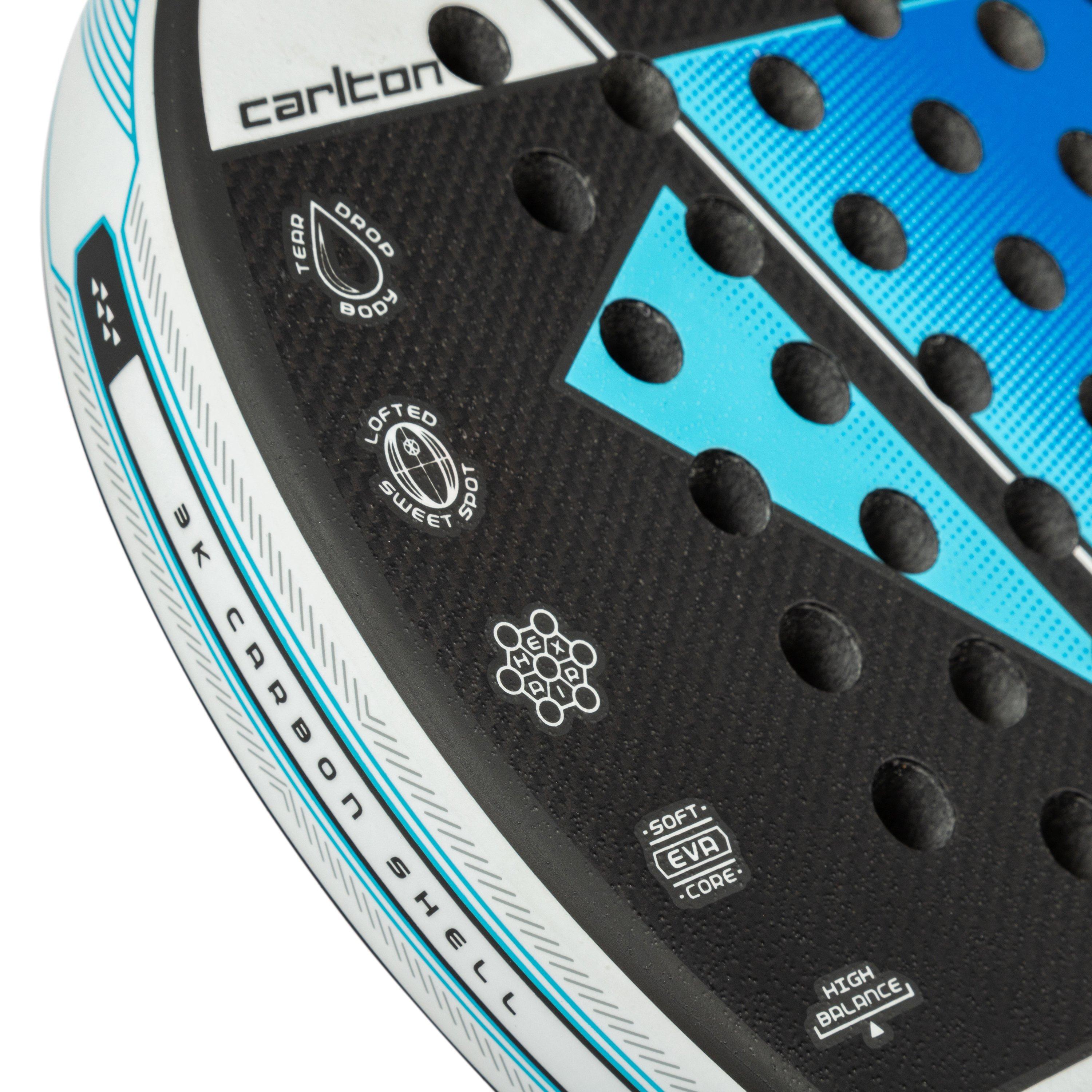 Bianco/Azzurro - Carlton - Mako Pro Padel Racket - 10