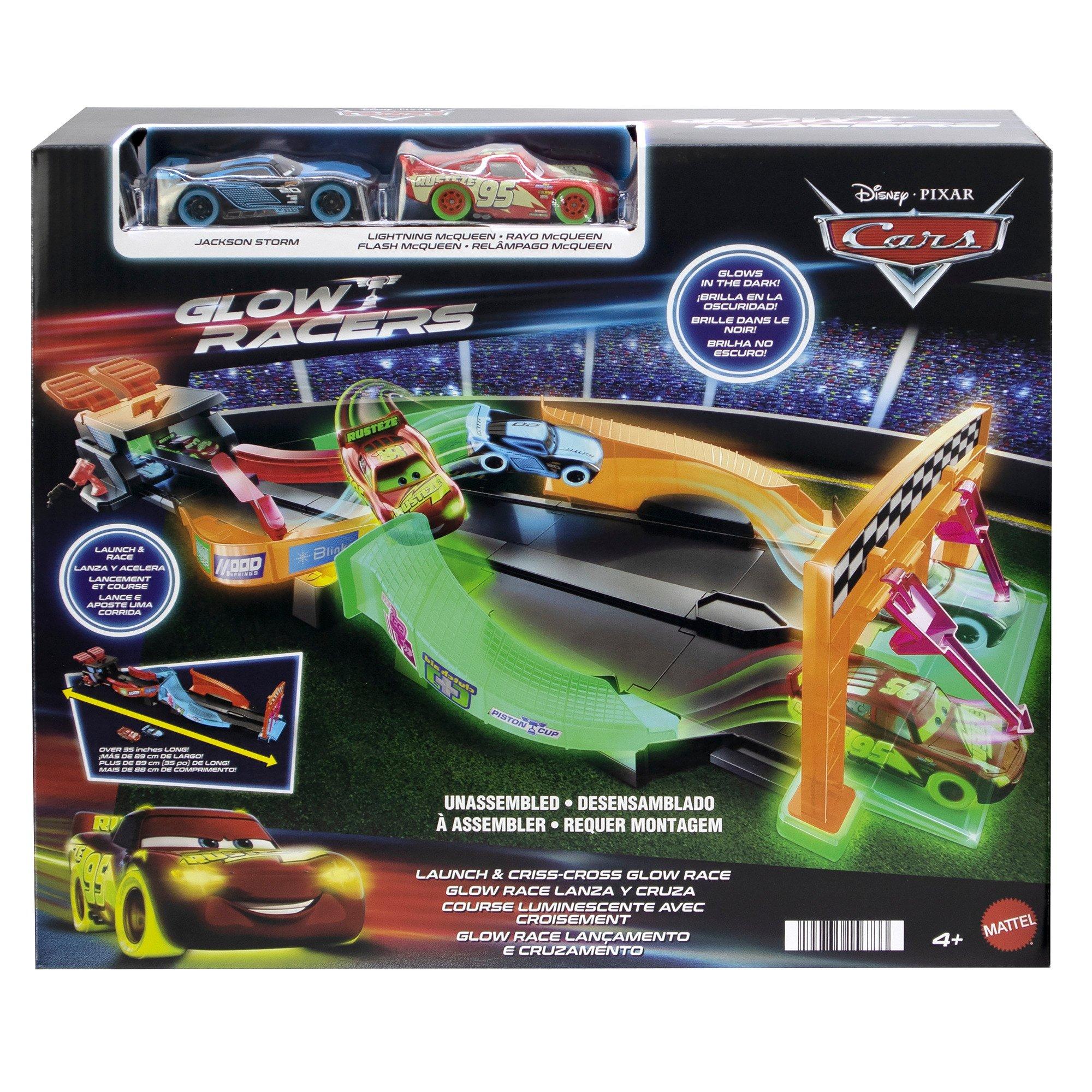 Disney Cars Night  Racing Track set