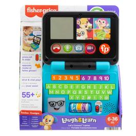 Fisher Price GAME Laugh And Learn Lets Connect Laptop