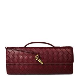 Bottega Veneta Long Clutch Andiamo With Handle