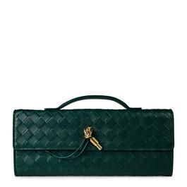 Bottega Veneta Long Clutch Andiamo With Handle