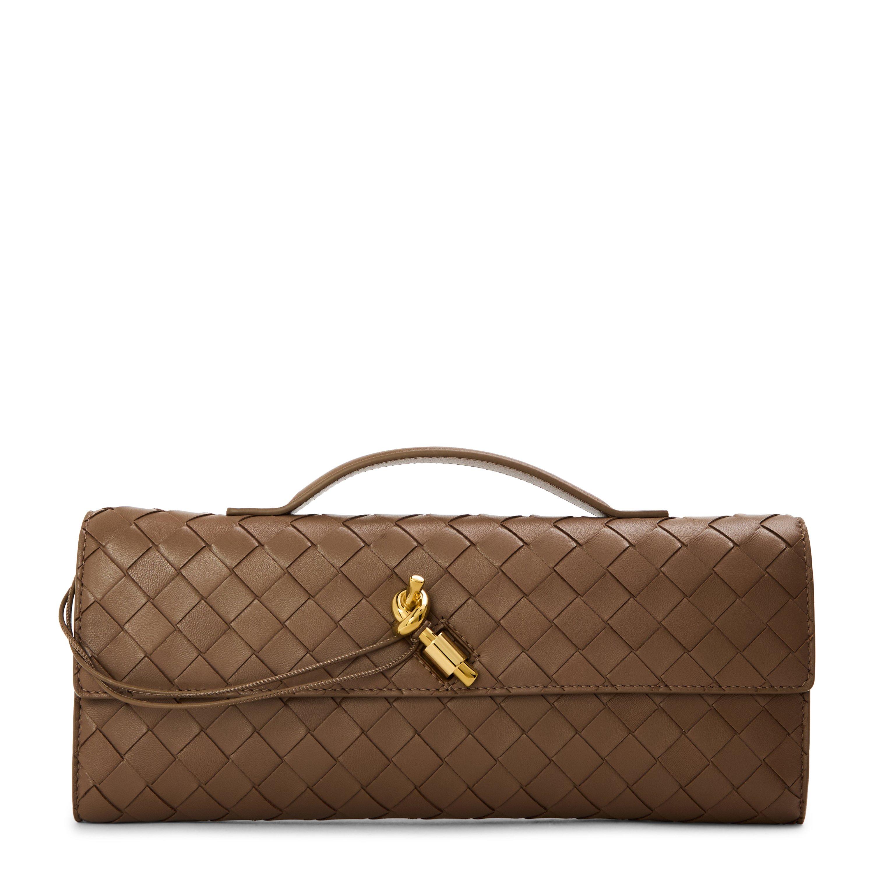 Bottega Veneta Andiamo Clutch - Pinecone