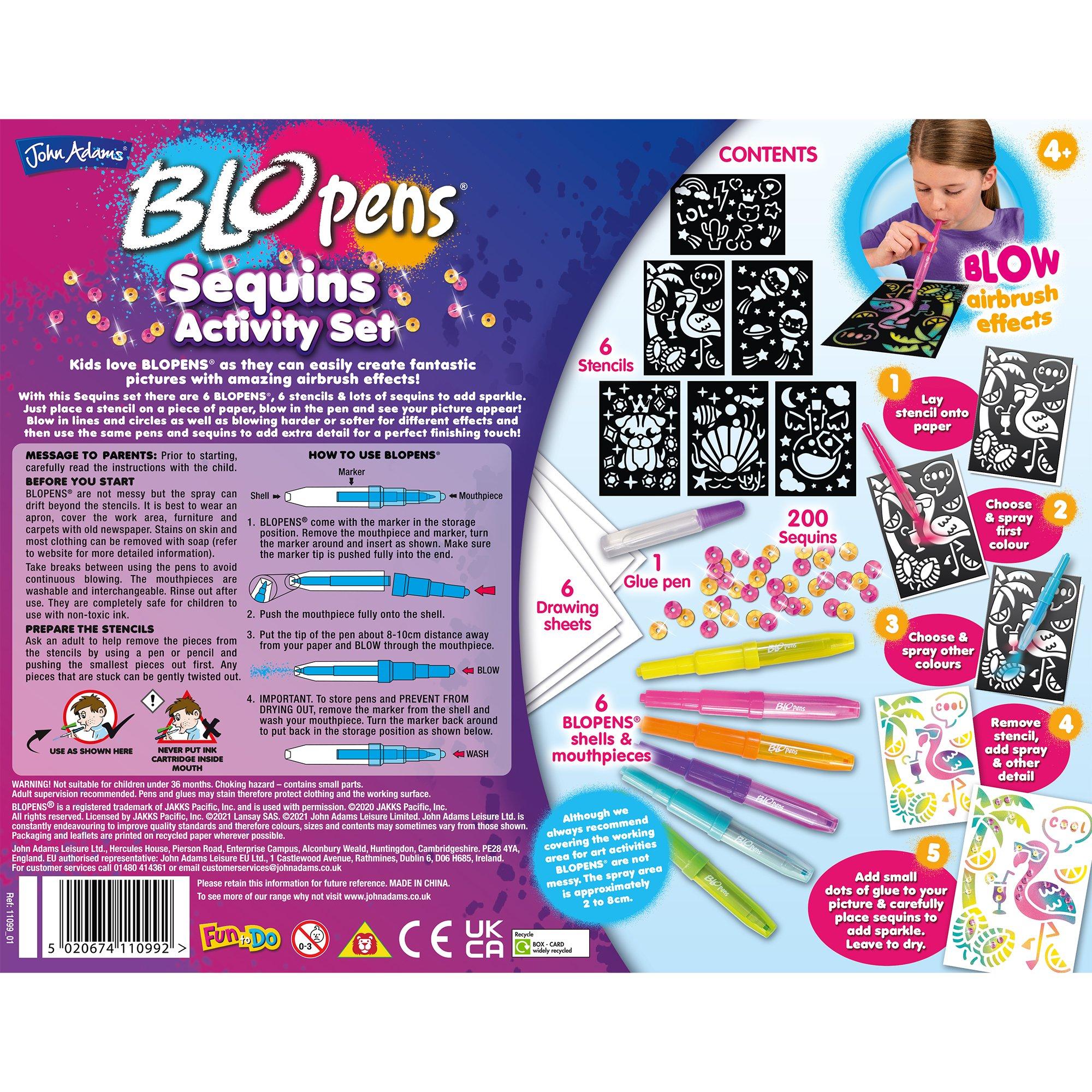 Multi Format An - Wind Designs - BLOPENS® Sequins Activity Set - 3