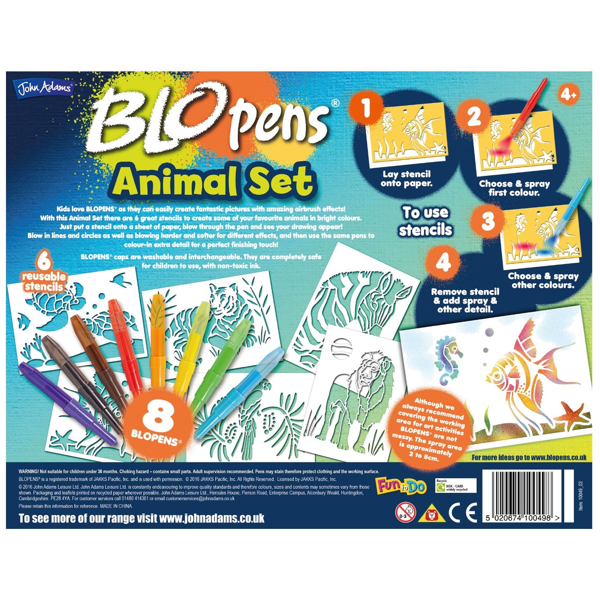 Multi Format An - John Adams - BLOPENS® Activity Set - Animals - 3