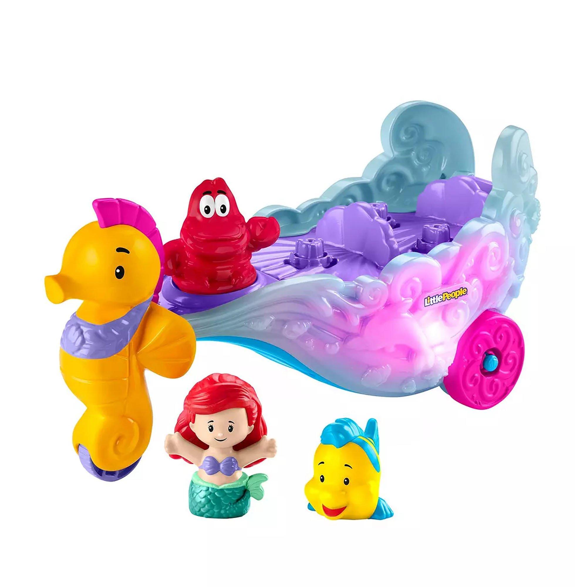 Multi Format An - Fisher Price - Fisher-Price Little People Little Mermaid Ariel Carriage - 2