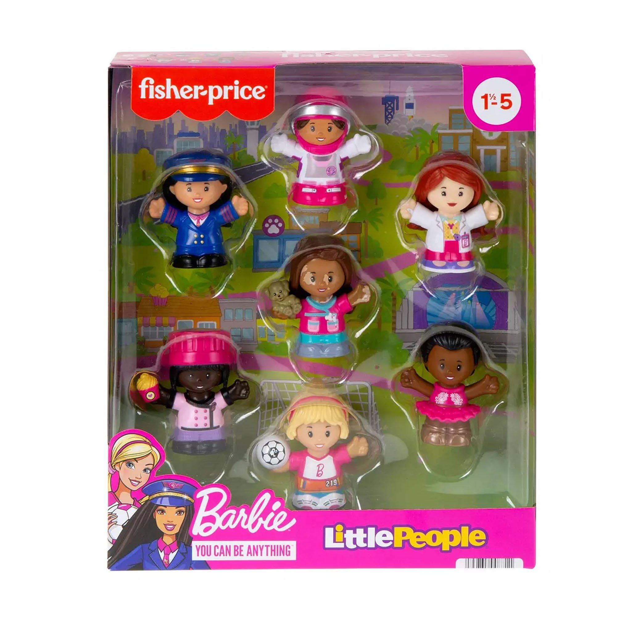 Multi Format An - Fisher Price - Fisher-Price Little People Barbie You can be Anything 7 Pack - 1