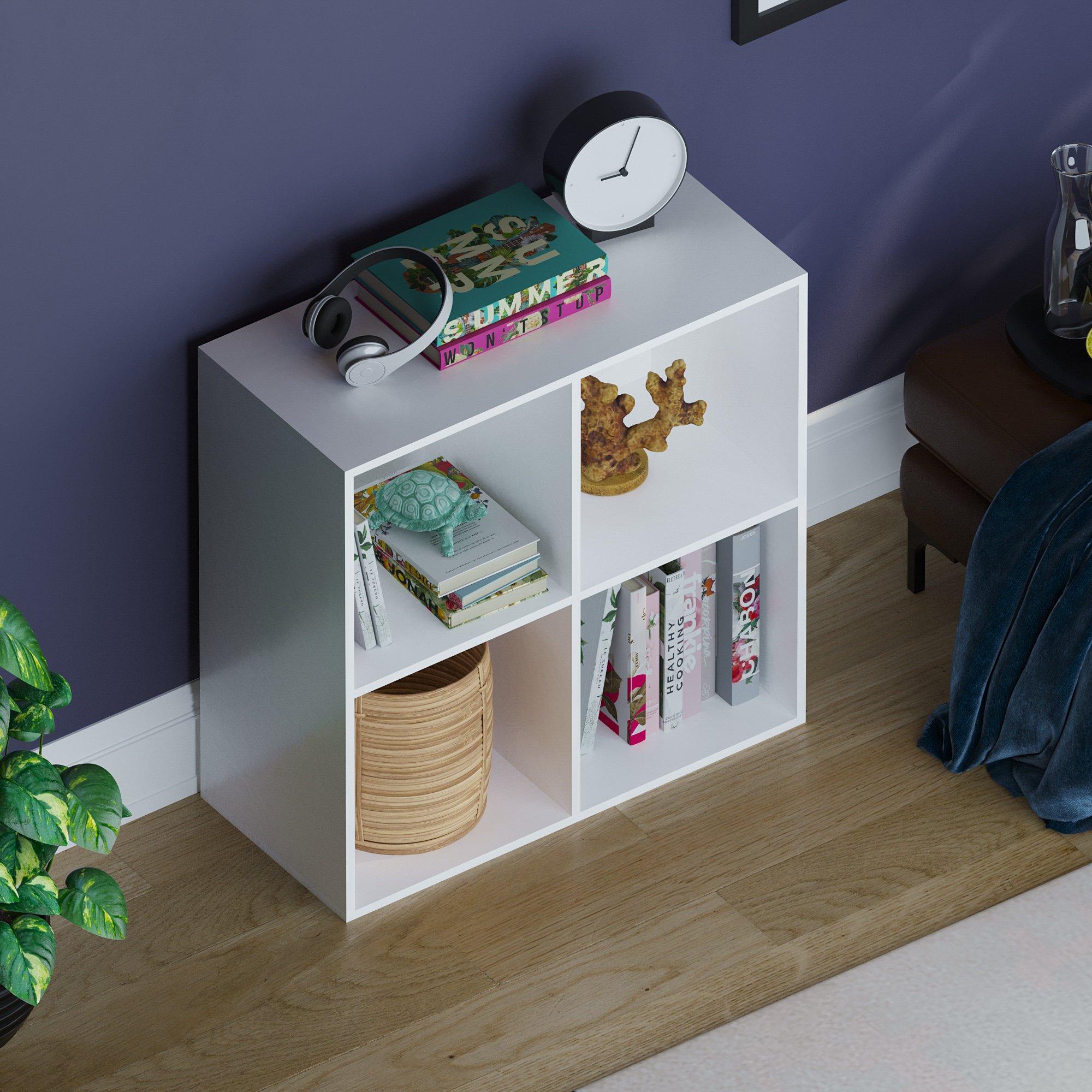 White - Lassic - Vida Designs Durham 2x2 Cube Storage Unit - 6