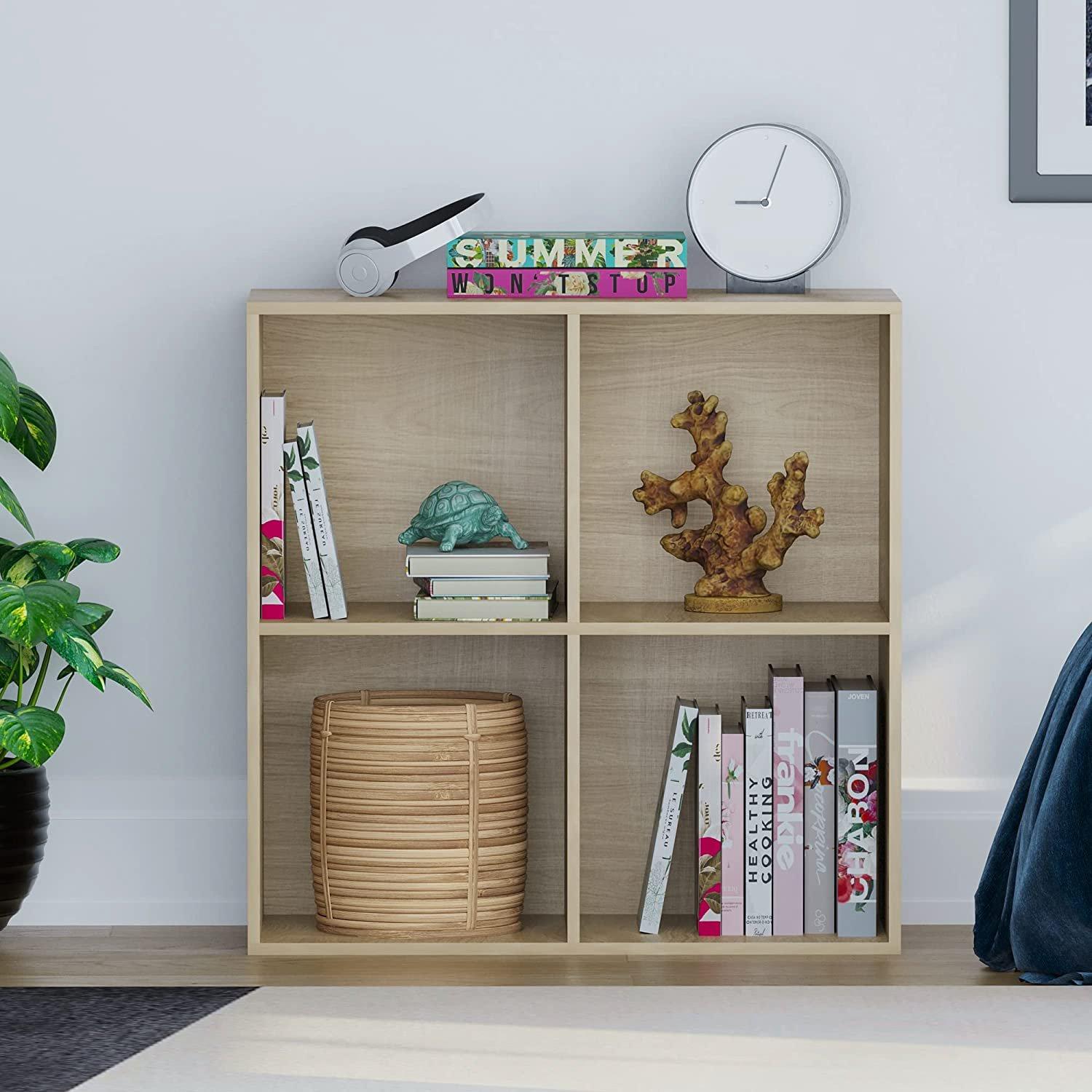 Oak - Lassic - Vida Designs Durham 2x2 Cube Storage Unit - 3