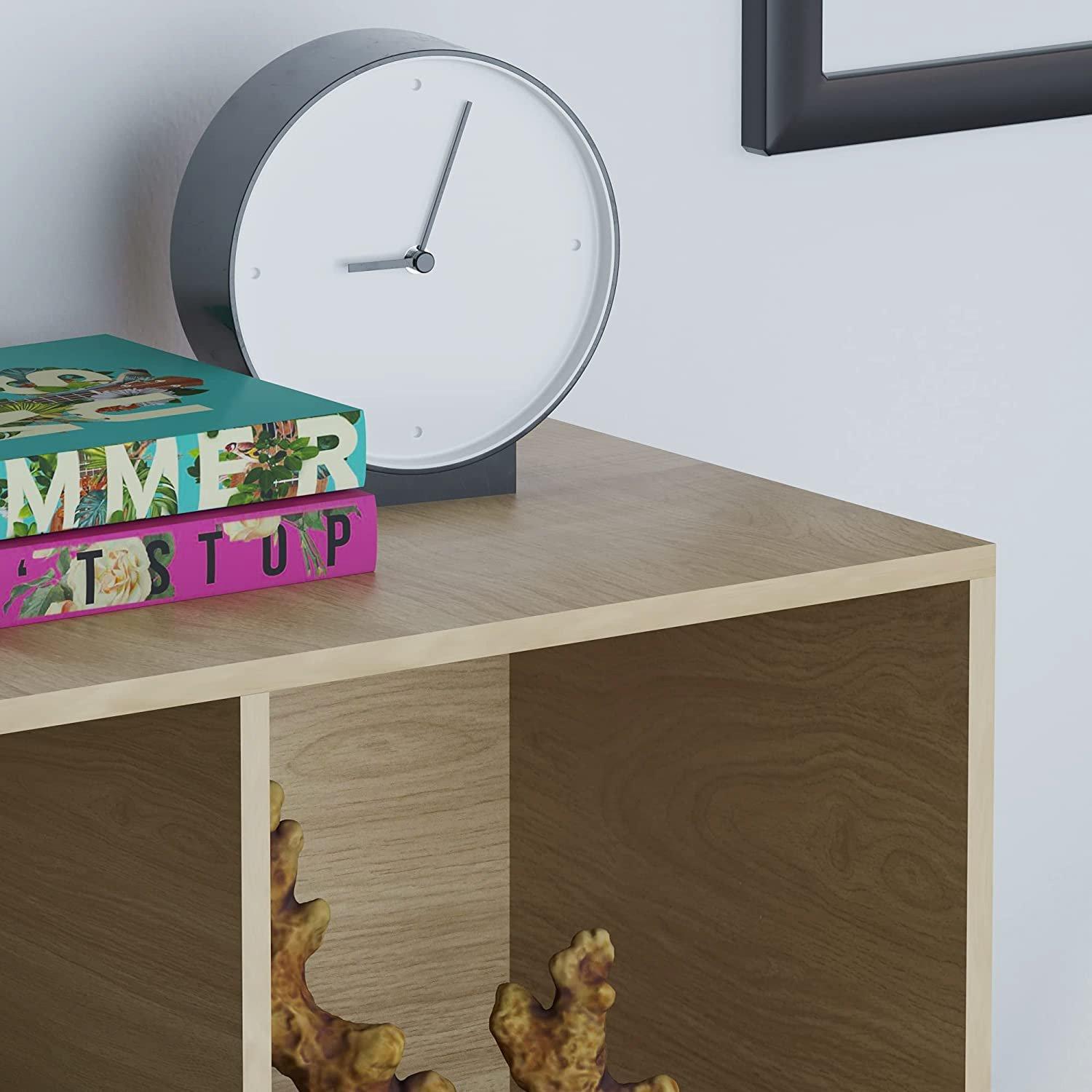 Oak - Lassic - Vida Designs Durham 2x2 Cube Storage Unit - 5