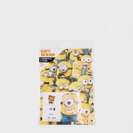 Minions DESPICABLE ME Wrap 2 sheet 2 tag