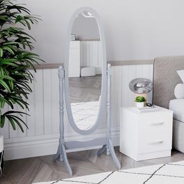 Lassic Vida Designs Nishano Oval Cheval Mirror