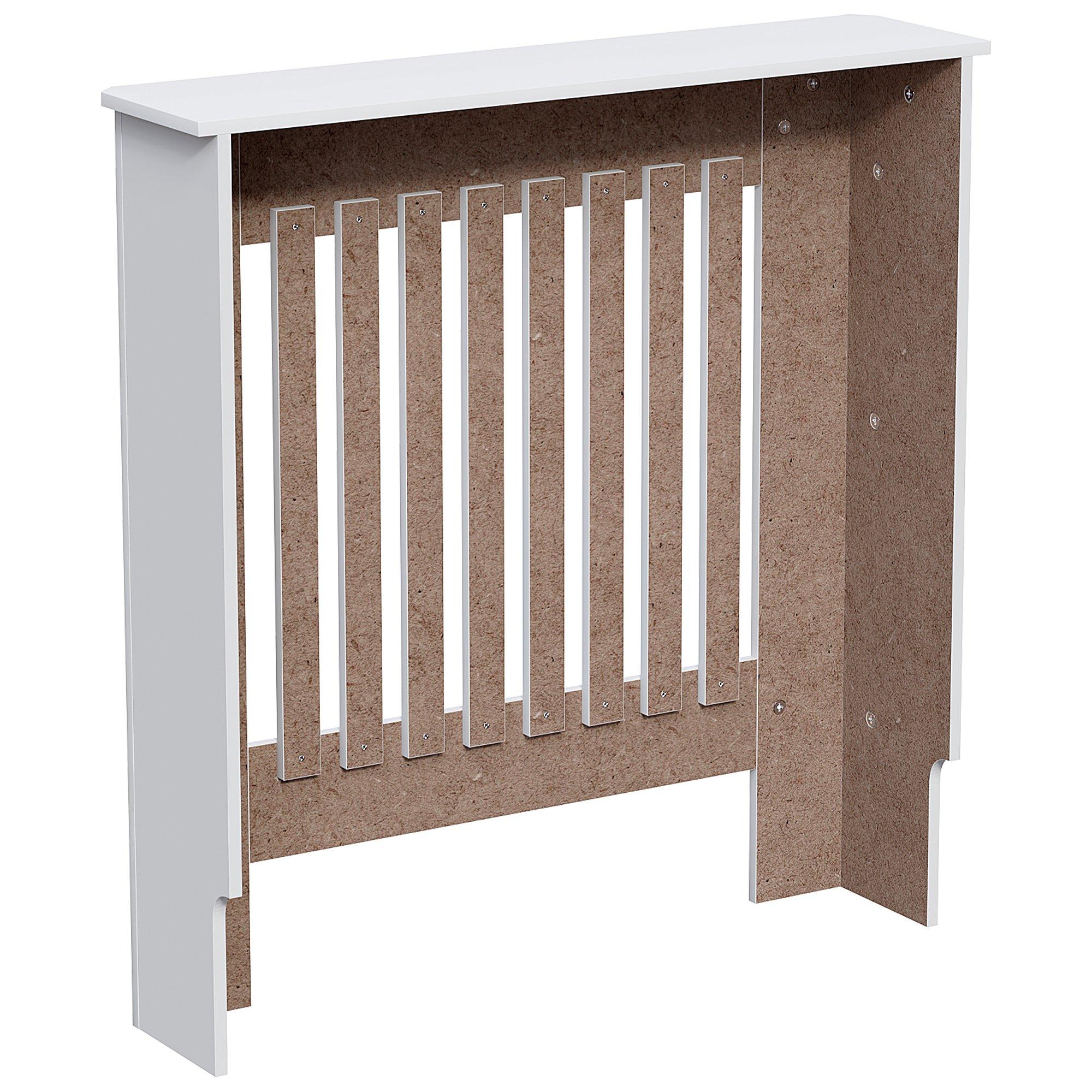White - Lassic - Vida Designs Chelsea Radiator Cover, Small - 7