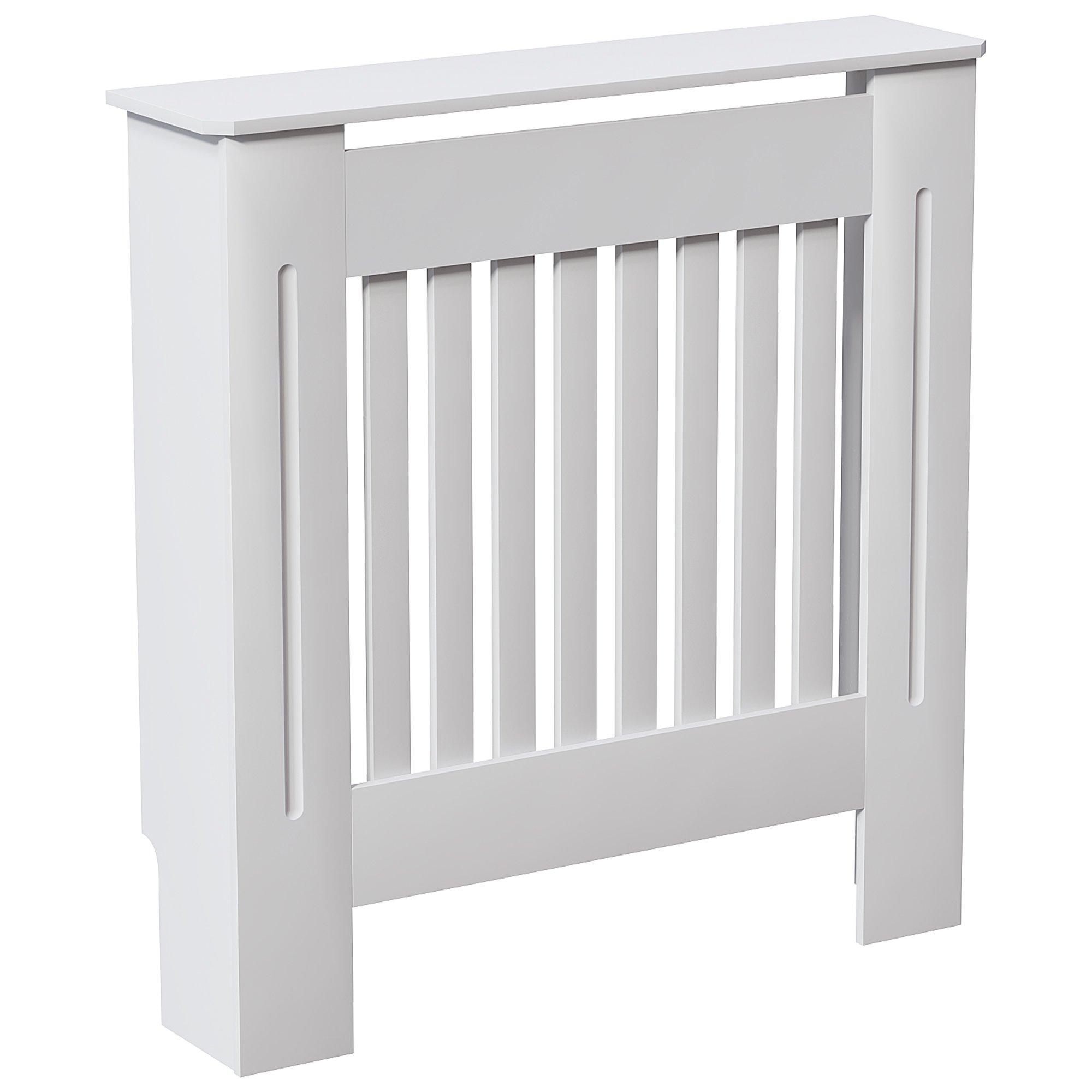 White - Lassic - Vida Designs Chelsea Radiator Cover, Small - 8