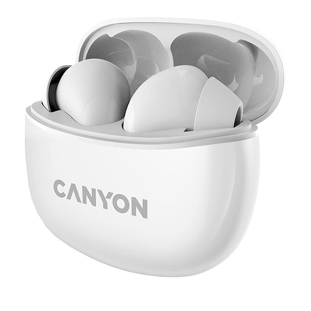 Merchandise - Canyon - True Wireless Headset TWS-5 White - 1