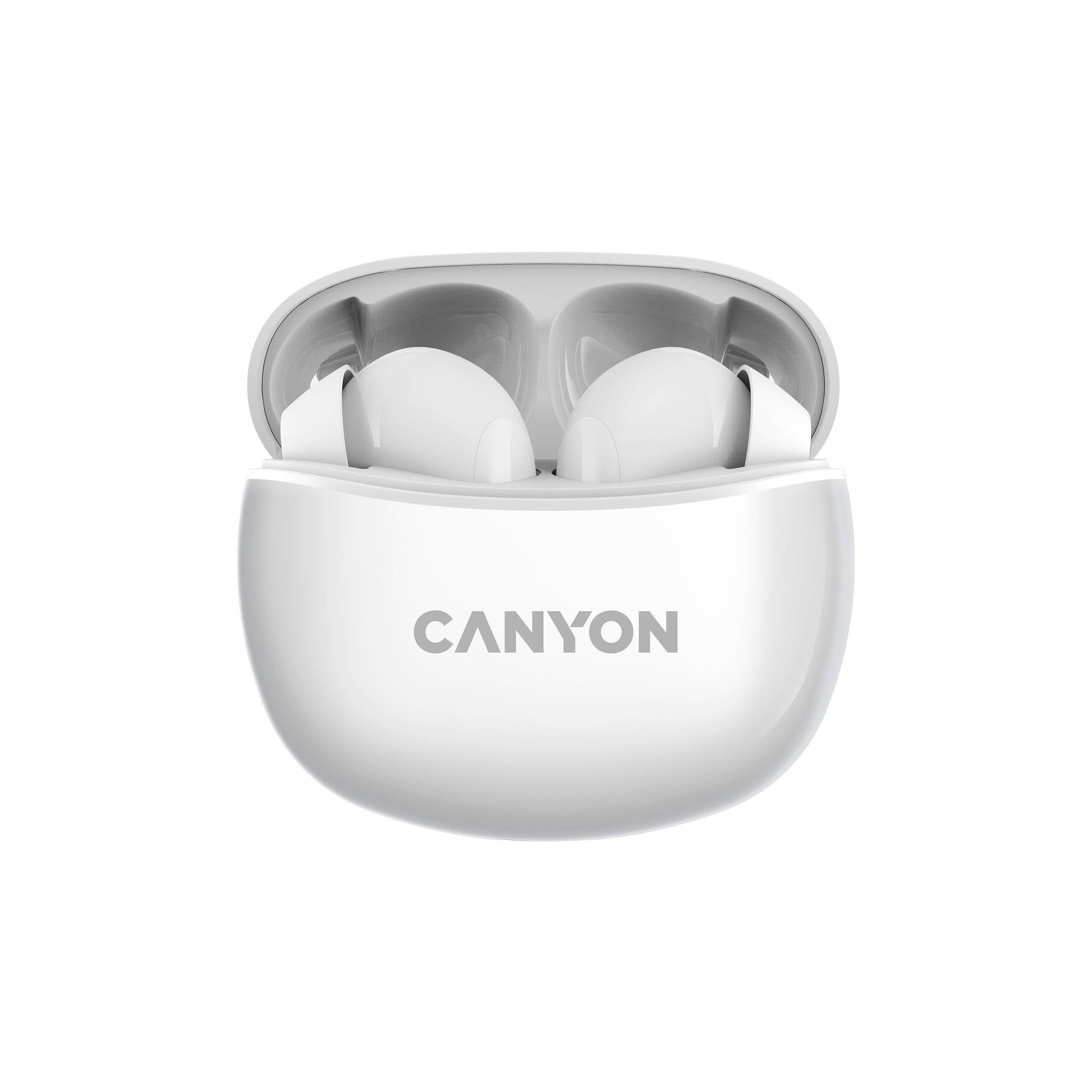 Merchandise - Canyon - True Wireless Headset TWS-5 White - 2