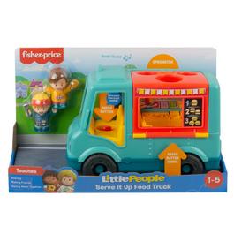 Fisher Price GAME Little People Serve It Up Burger Truck