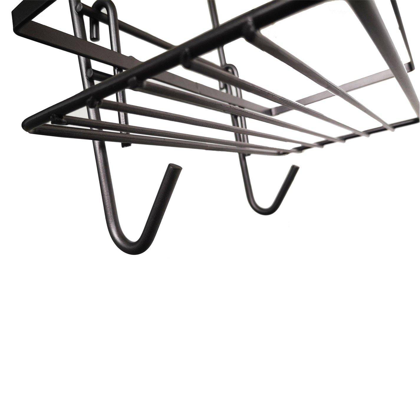 Black - Homelife - 3 Tier Non Rust Hanging Shower Caddy Black - 7