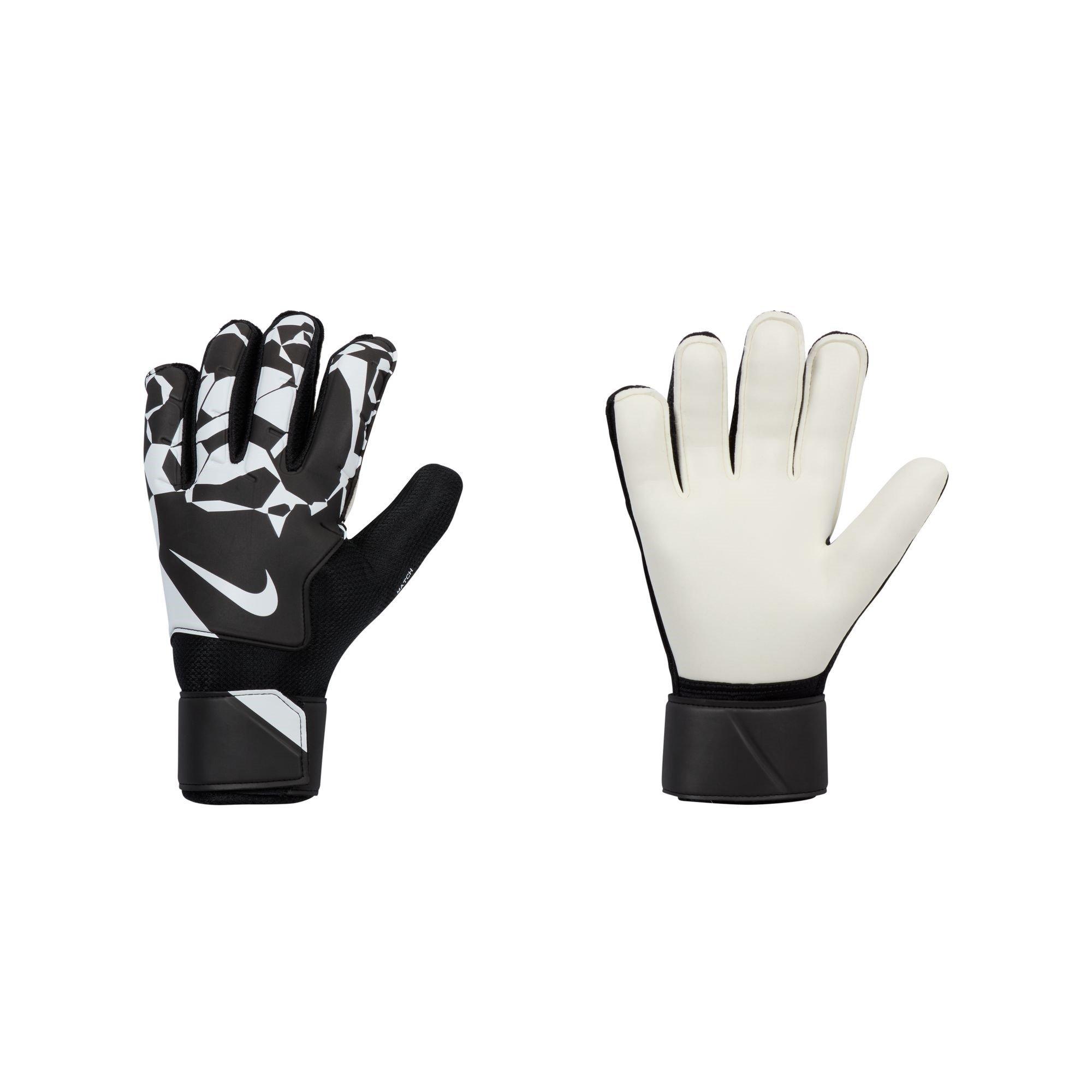 Black/White/Wht - Nike - Match Adults Goalkeeper Football Gloves - 1