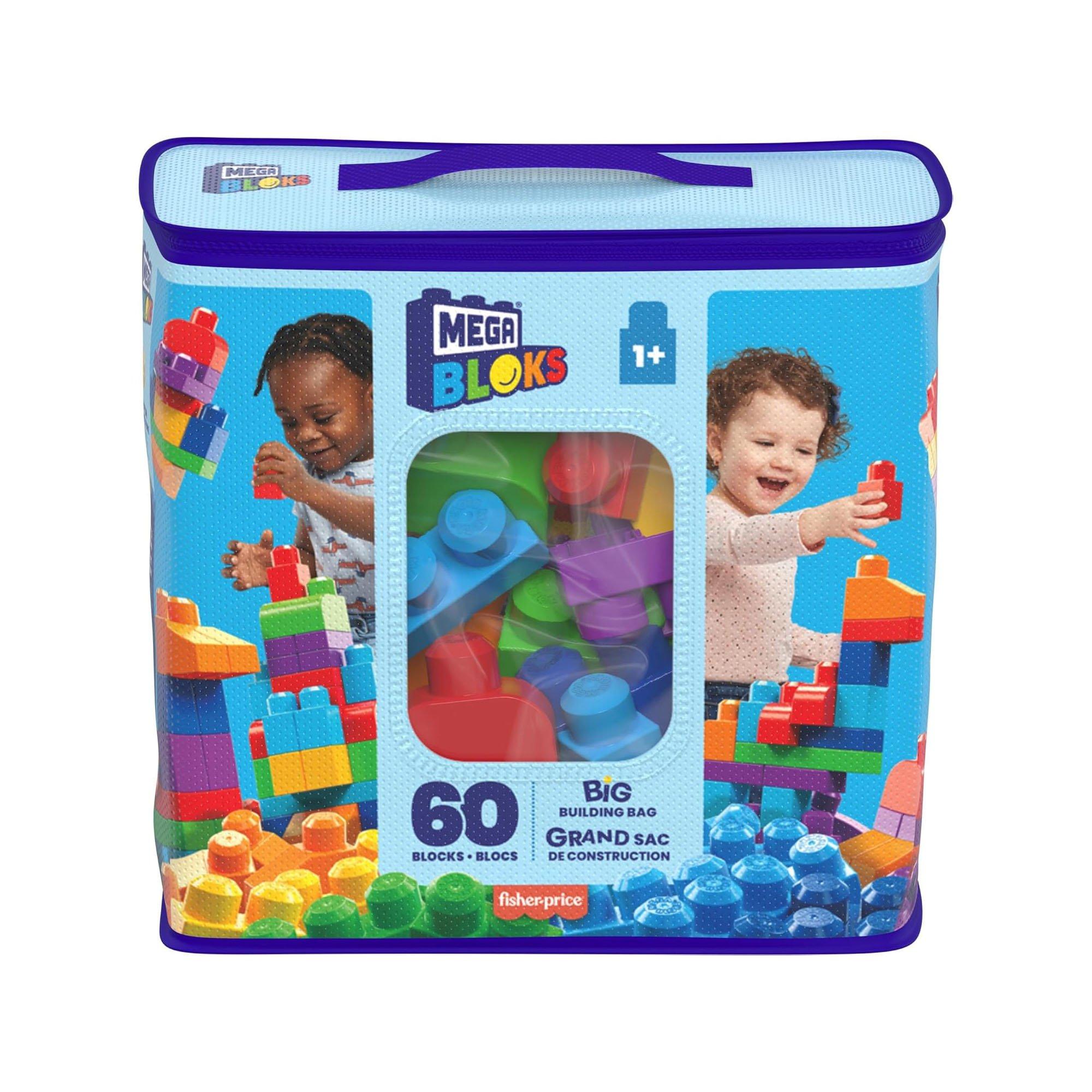 Merchandise - Mega Bloks - Mattel Mega Bloks  Building Bag 60pc Classic - 2