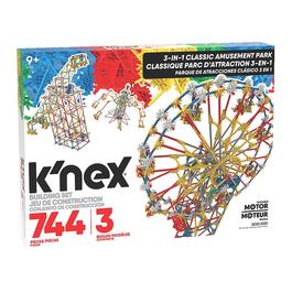 KNex GAME KNEX 3 in 1 Classic Amusement Park Building Set