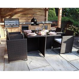 Royalcraft Nevada 4 Seater Cube Set