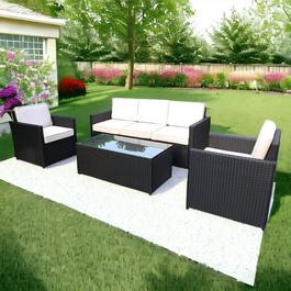 Royalcraft BERLIN 3 Seater Sofa, 2 Armchairs & Table