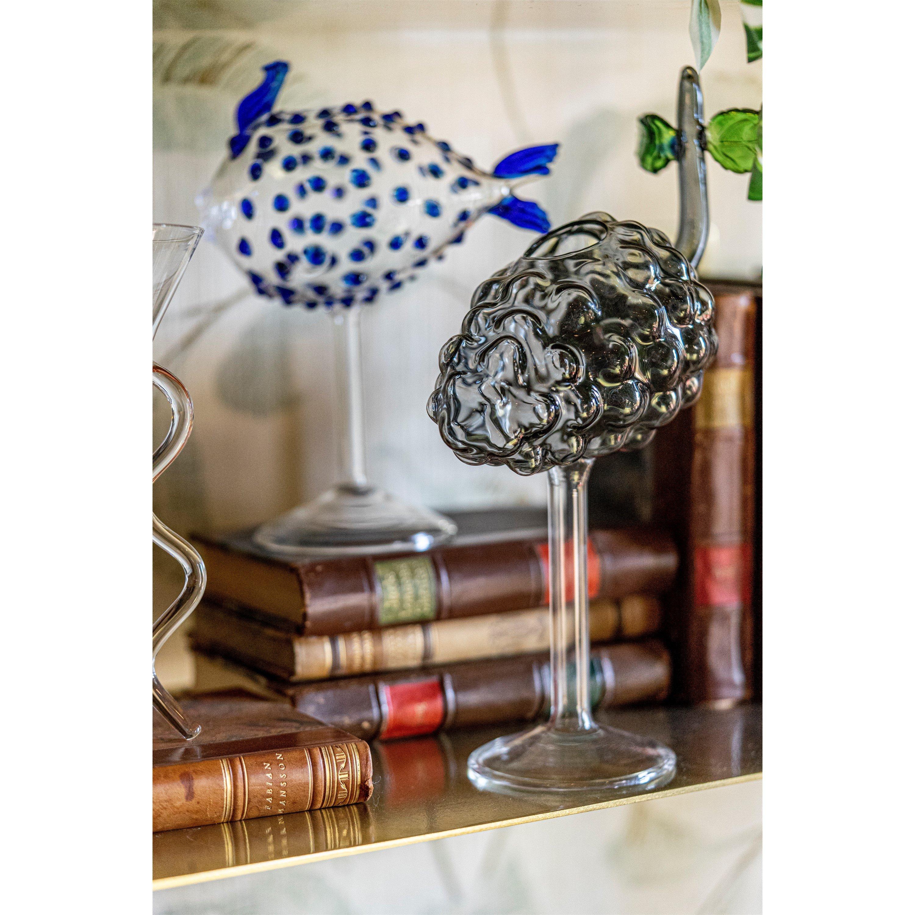 Blue - Les Ottomans - Fish Shaped Gin Glasses - 2