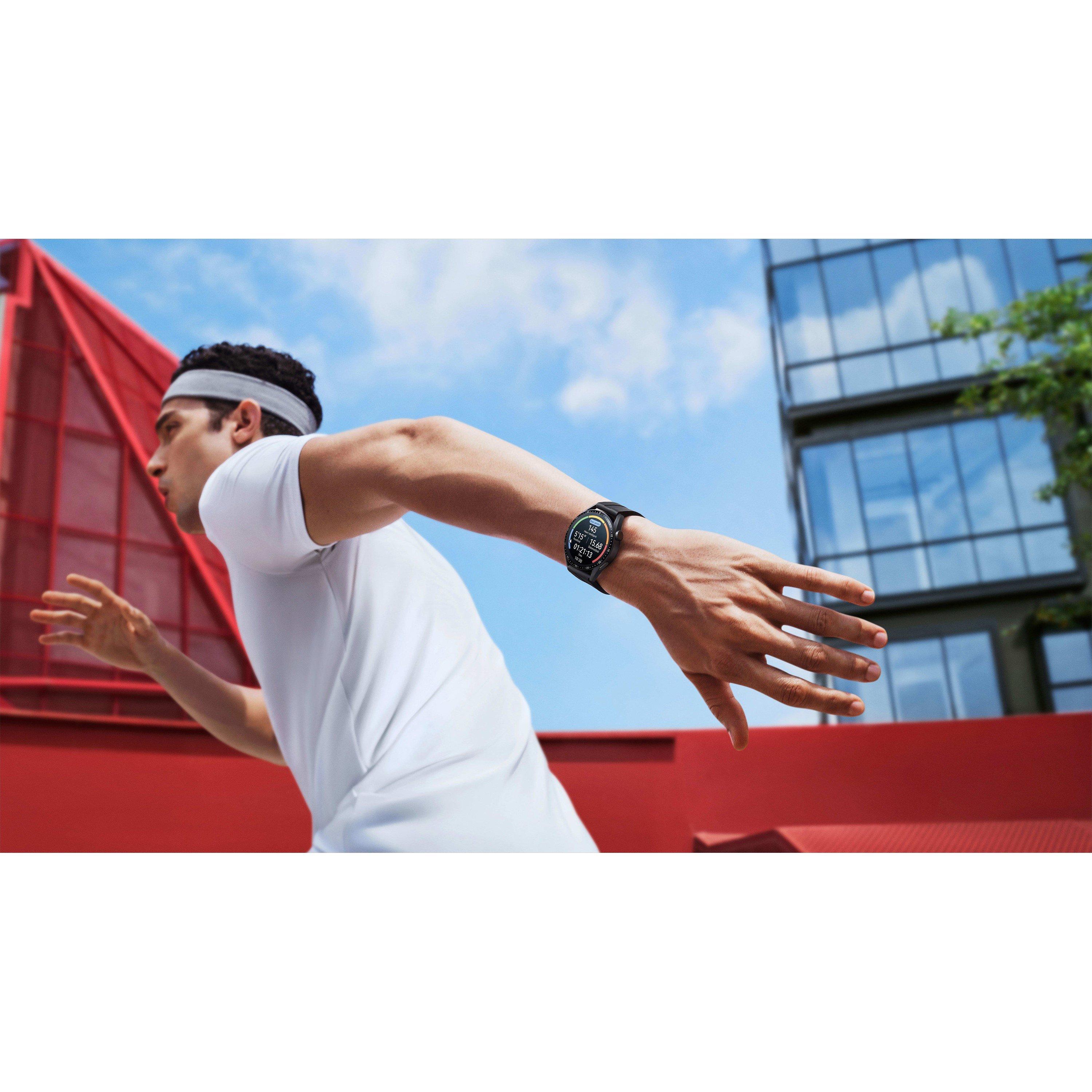 Elektronik - Huawei - HUAWEI WATCH GT 3 46mm Active Black Stainless - 3