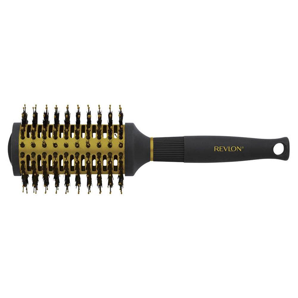 Black - REVLON - Revlon Ionic Ceramic Smooth Blow Dry Hair Brush - 1