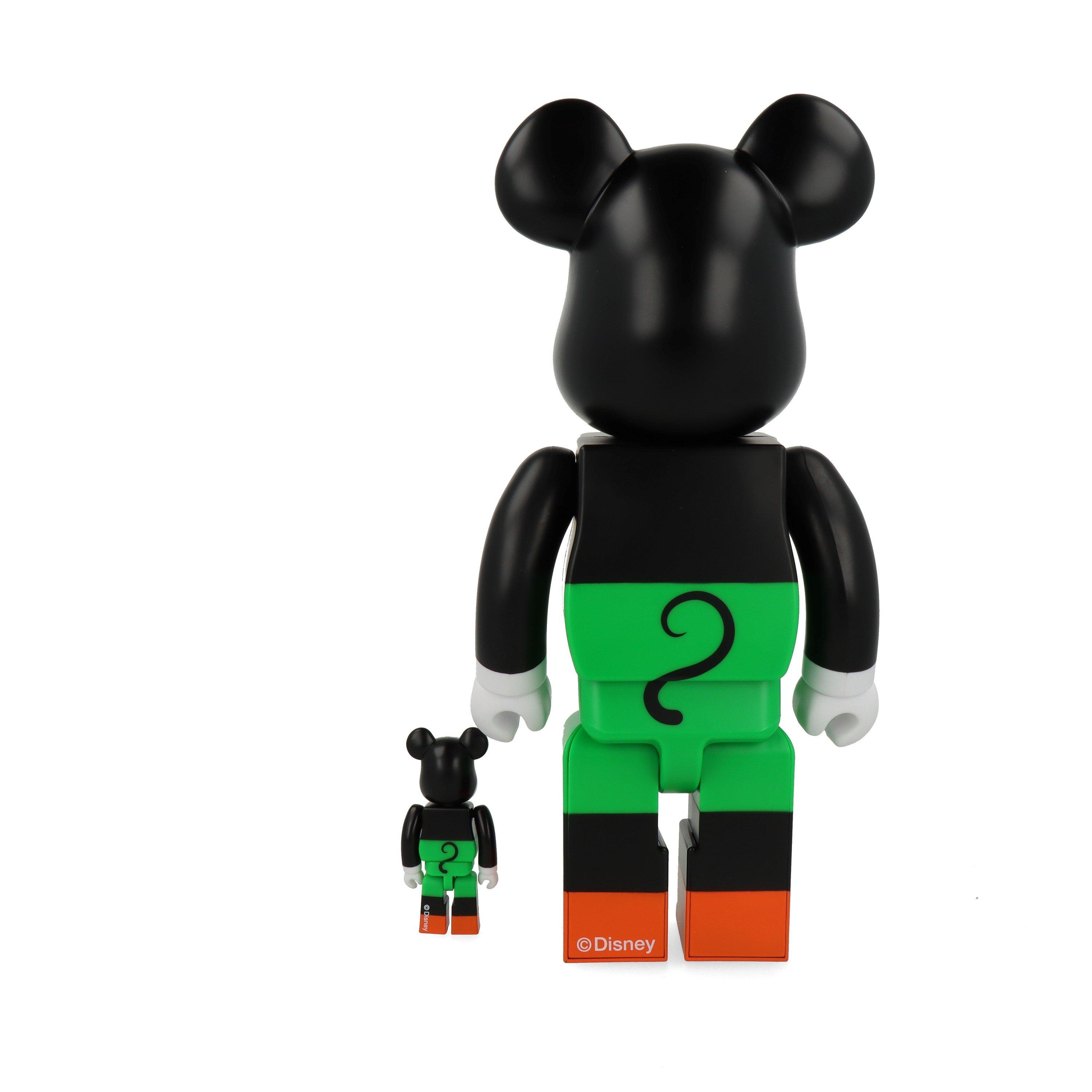 Green - Bearbrick - Mickey Mouse - 1930s Poster - Figures - 6