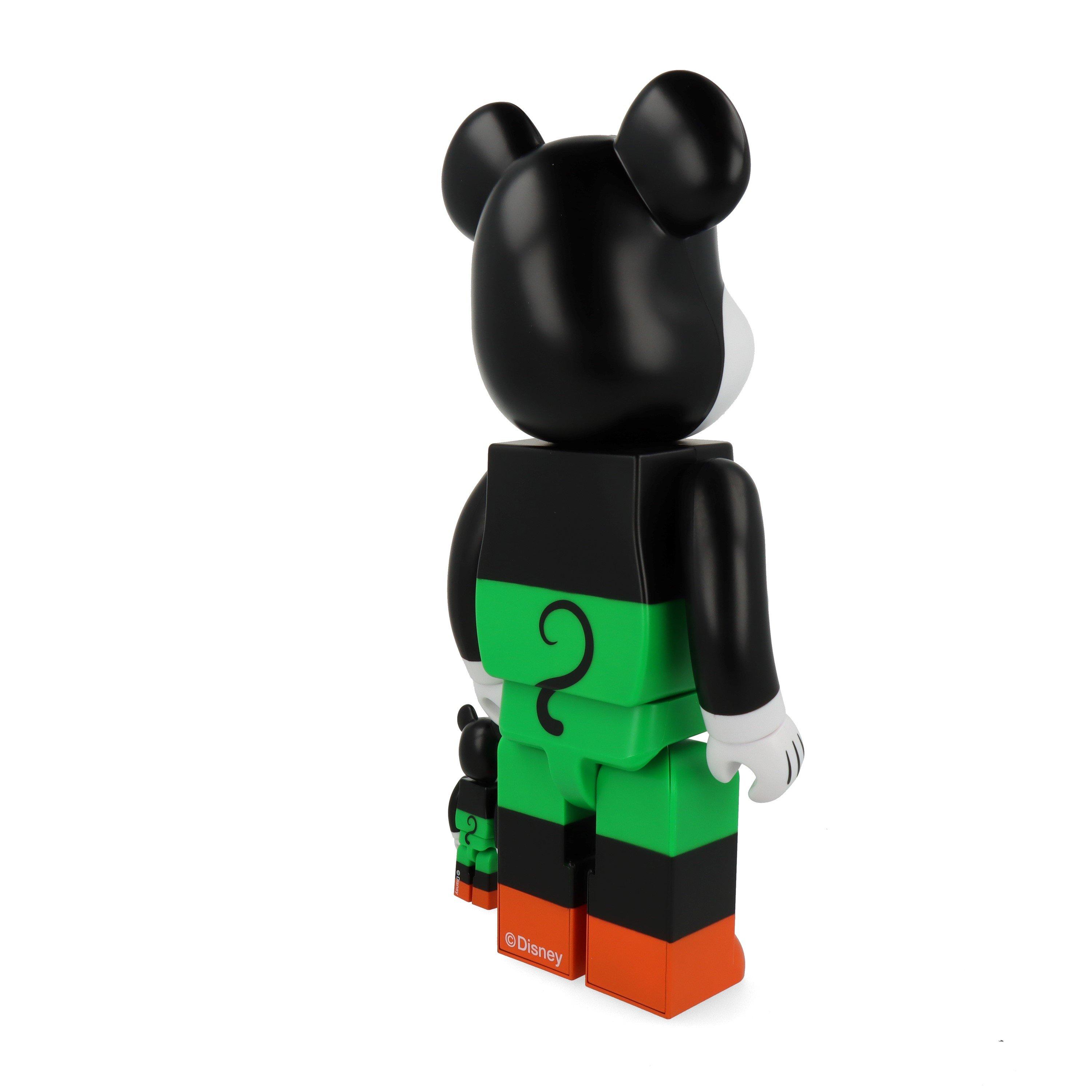 Green - Bearbrick - Mickey Mouse - 1930s Poster - Figures - 7