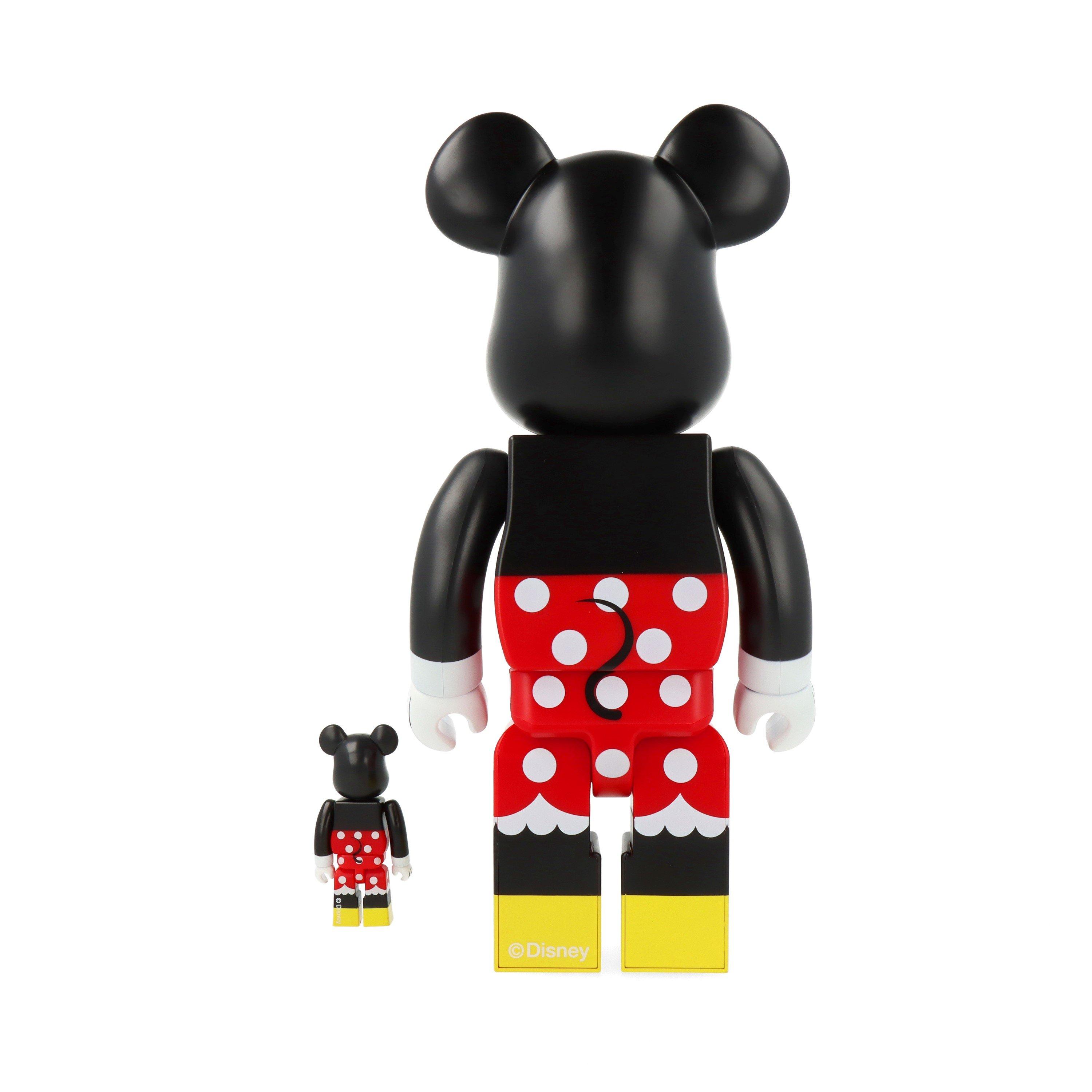 Red - Bearbrick - Minnie Mouse 400% + 100% figures - 6