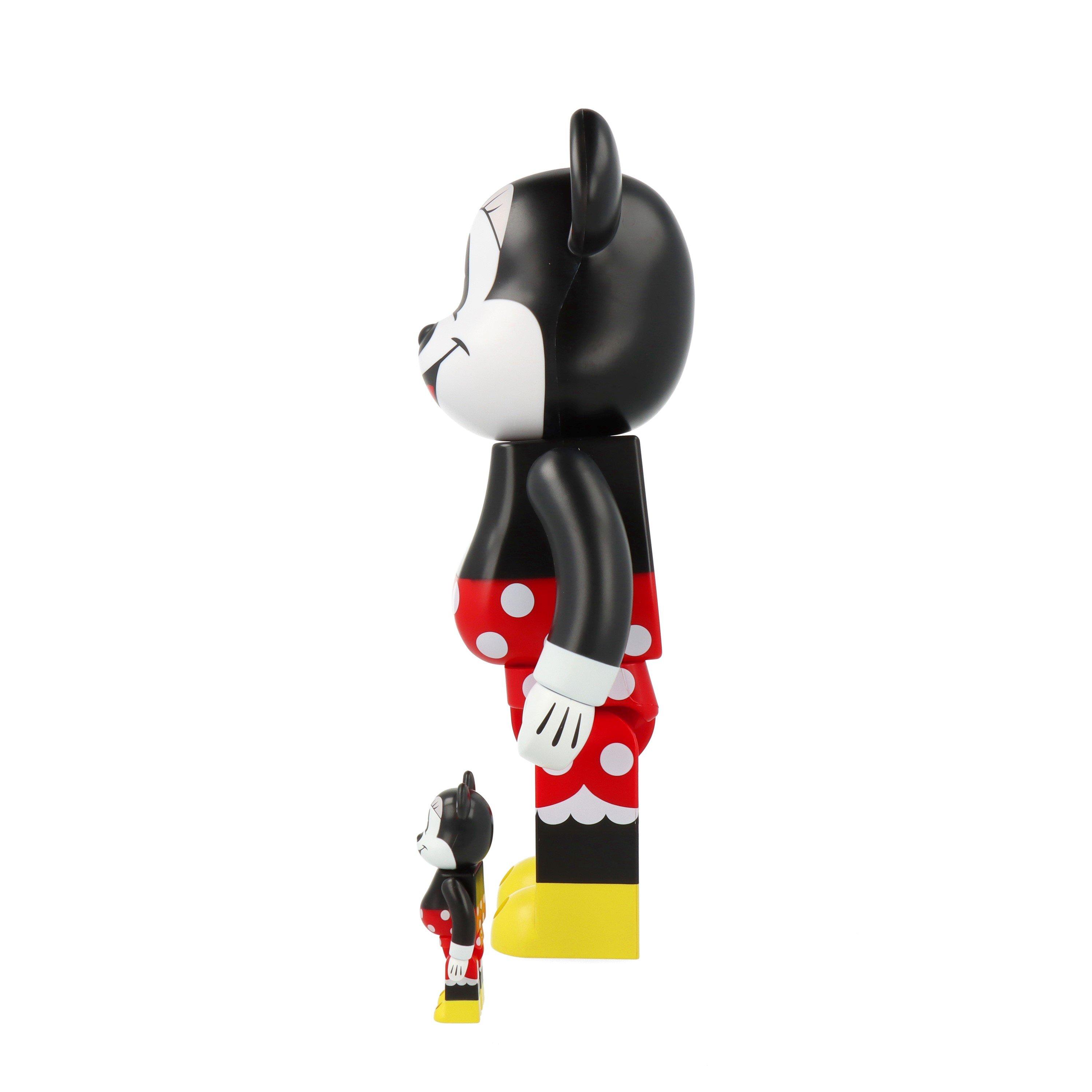 Red - Bearbrick - Minnie Mouse 400% + 100% figures - 7