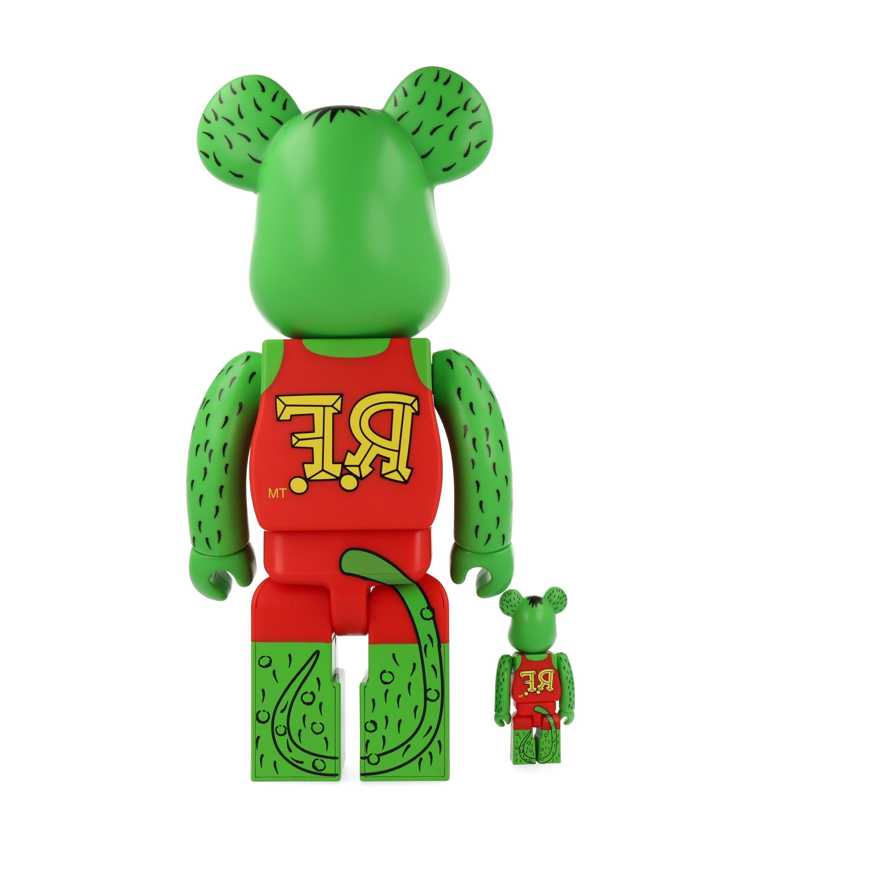 Green - Bearbrick - Rat Fink Figures - 5