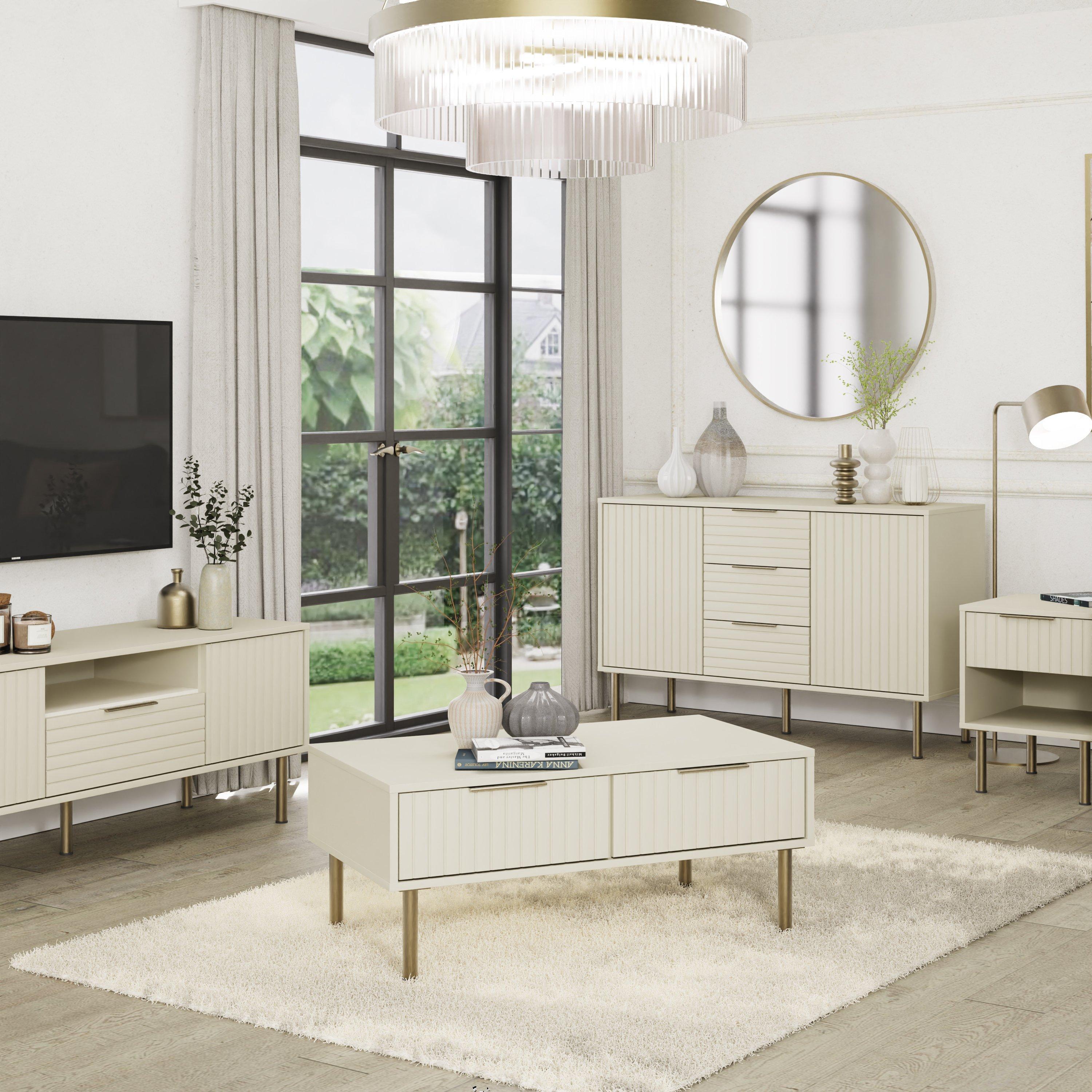 Ivory - GFW - Nervata Lamp Table - 7