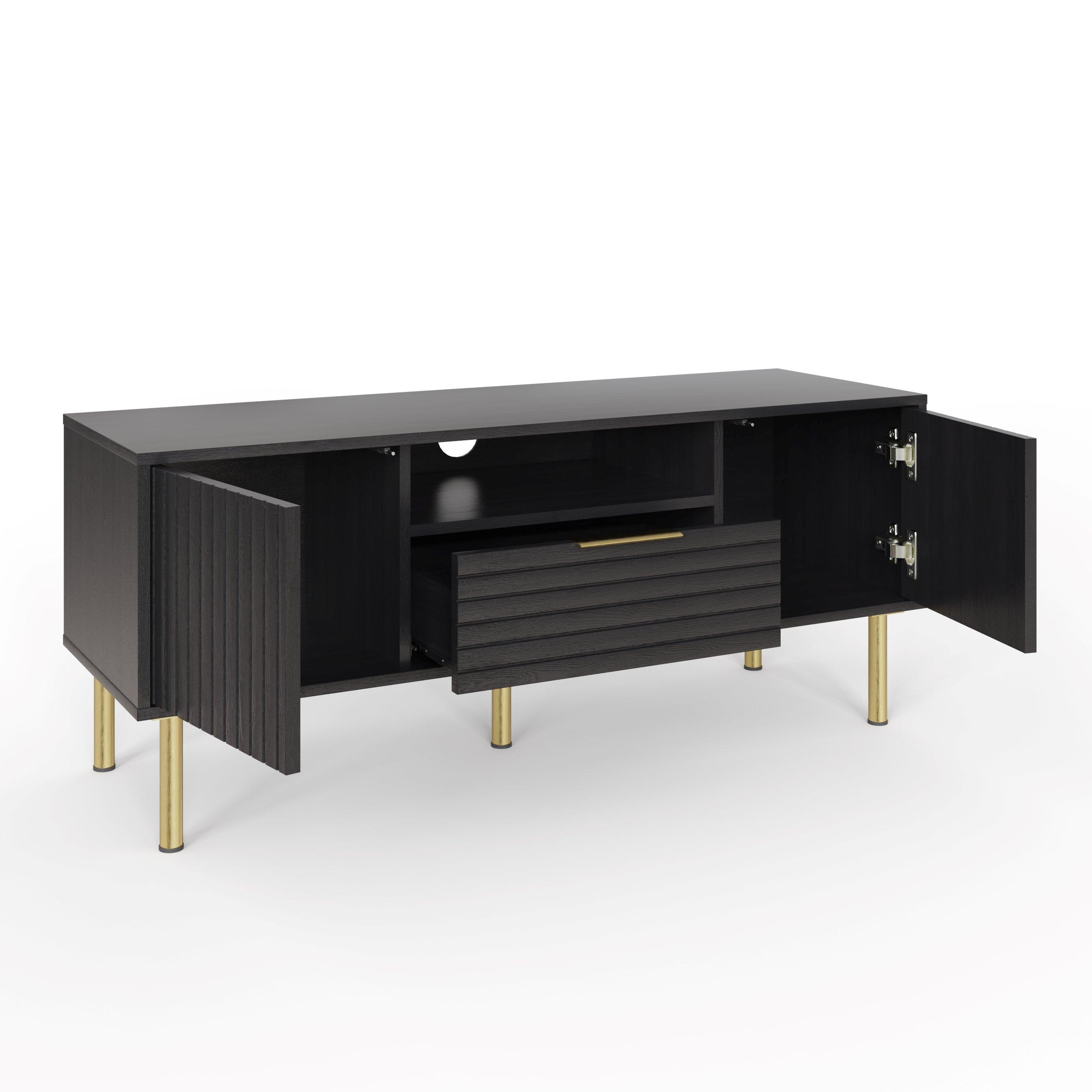 Black - GFW - Nervata TV Unit - 4