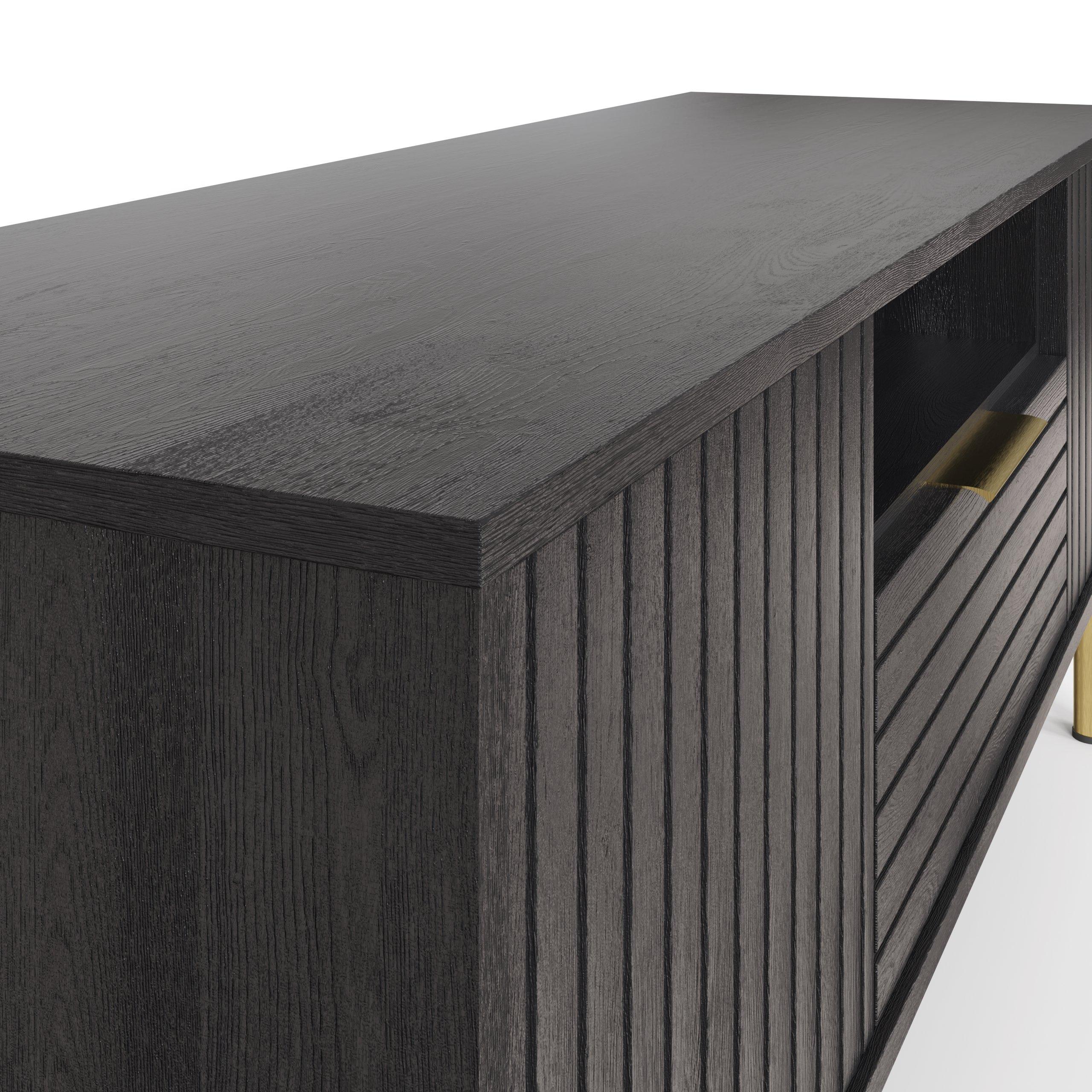 Black - GFW - Nervata TV Unit - 7