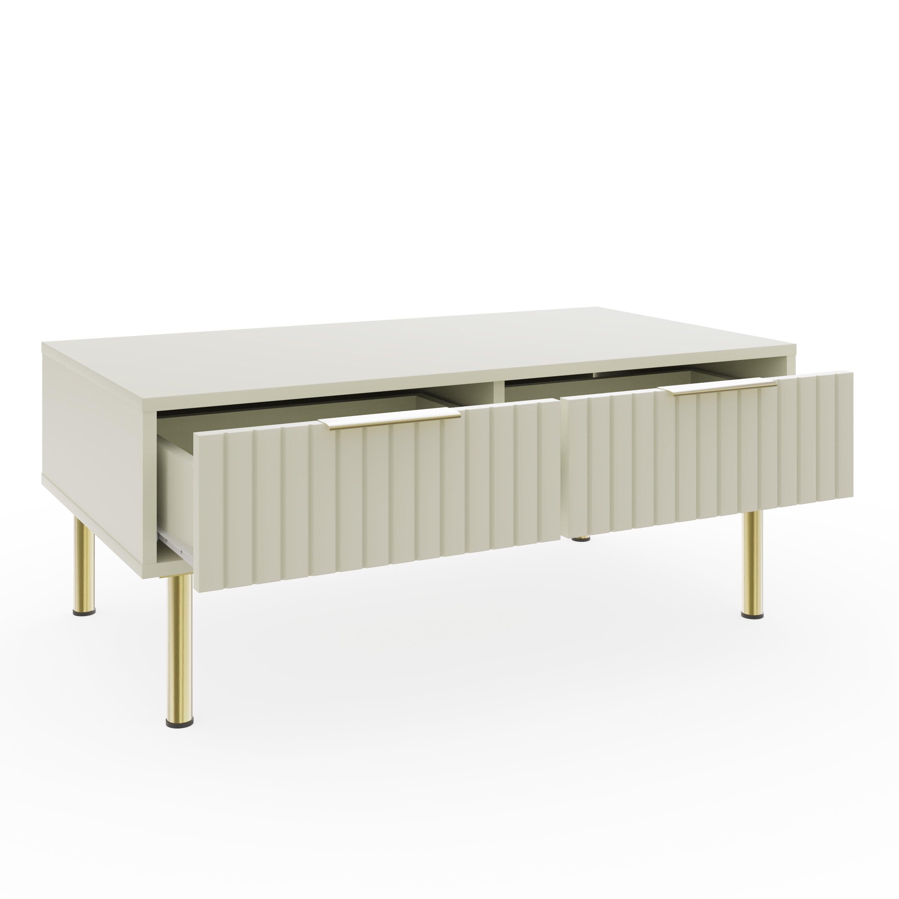 Ivory - GFW - Nervata Coffee Table - 3