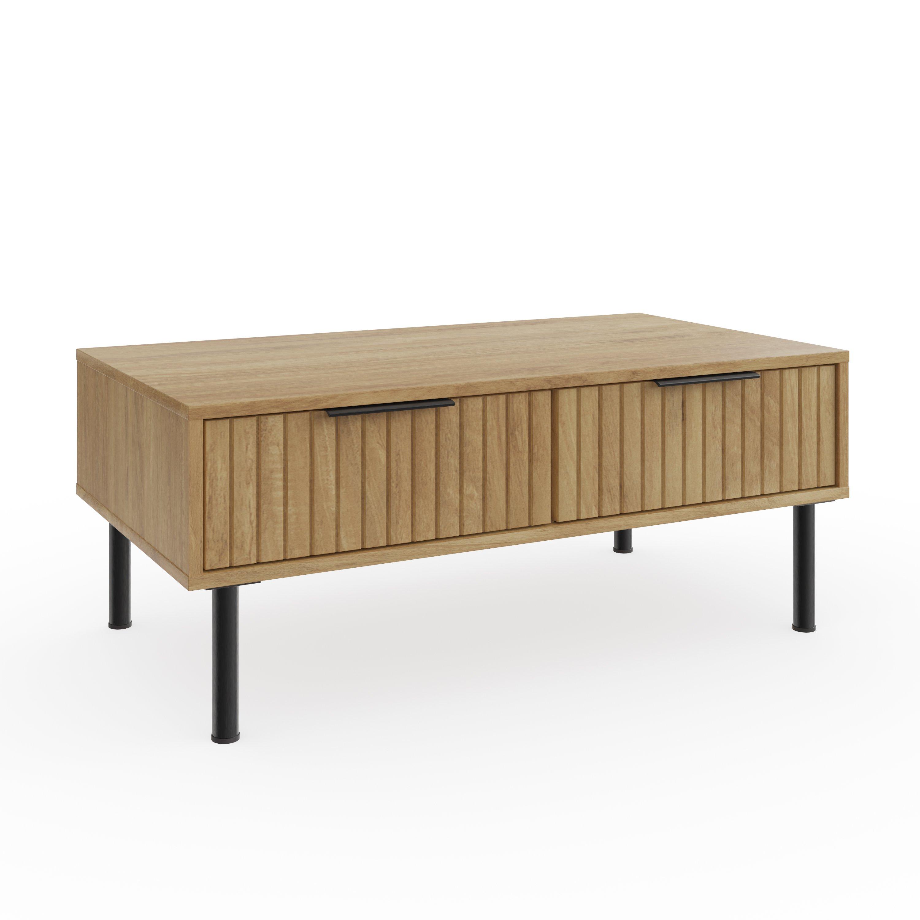 Oak - GFW - Nervata Coffee Table - 4