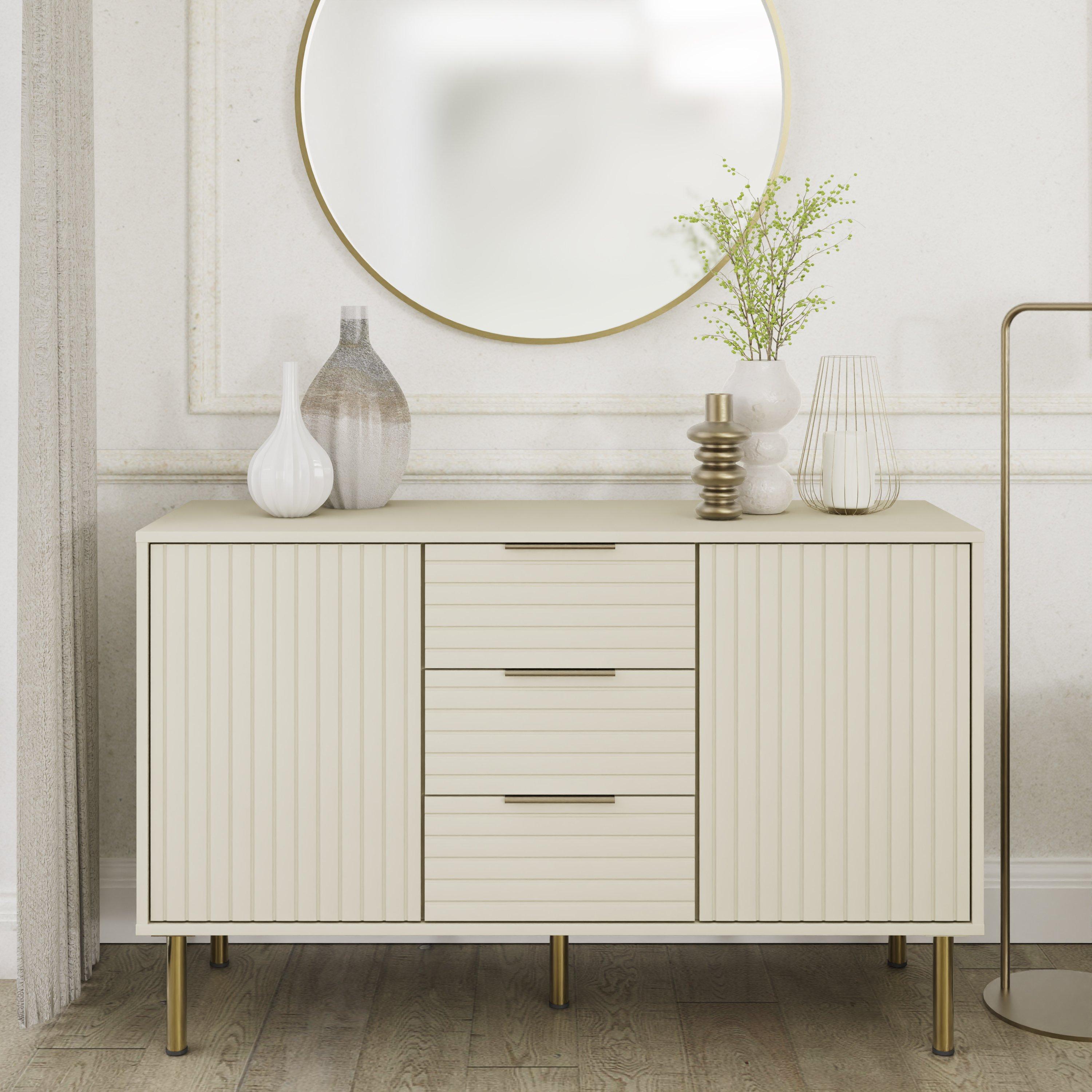 Gfw  Nervata Sideboard - Ivory