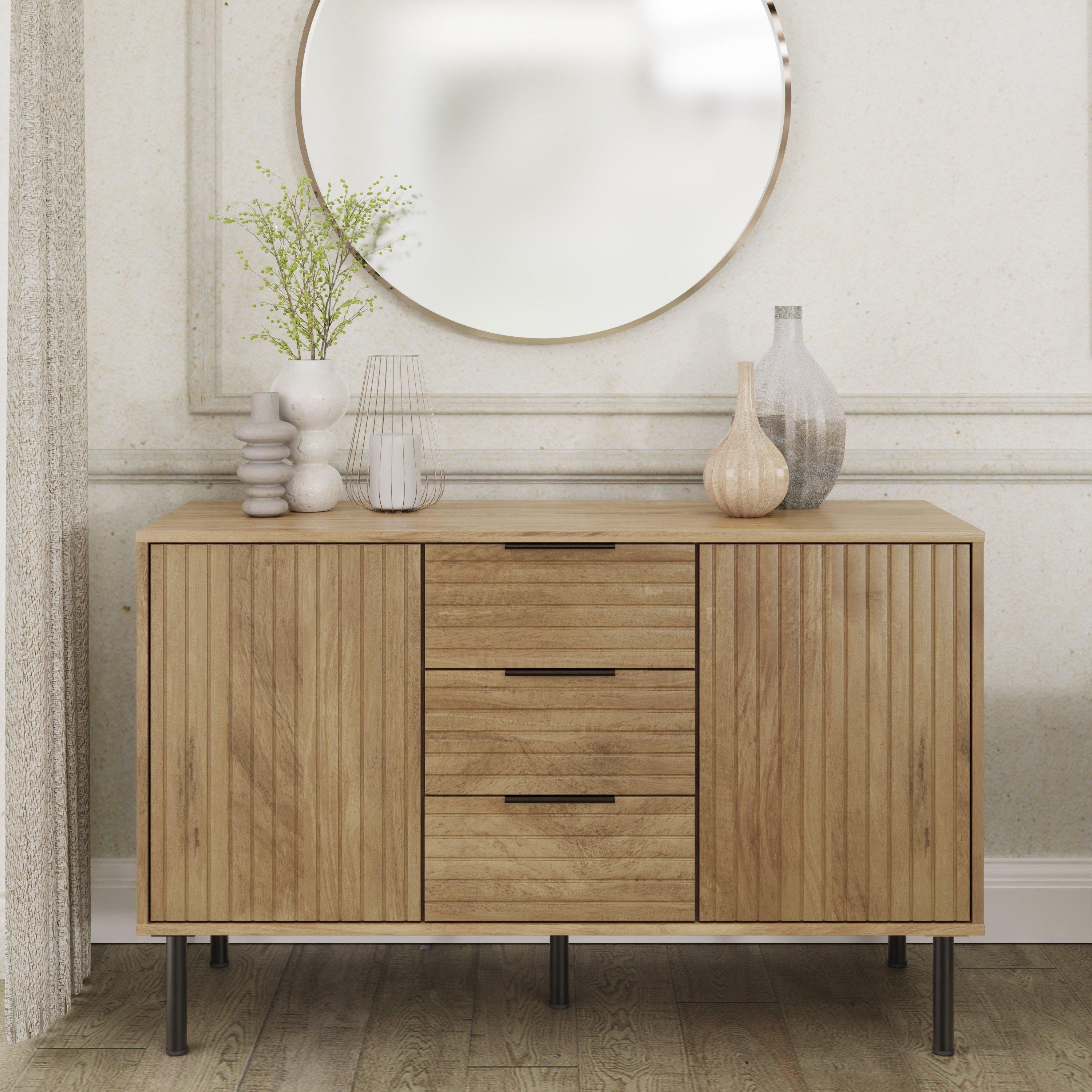 Gfw  Nervata Sideboard - Oak
